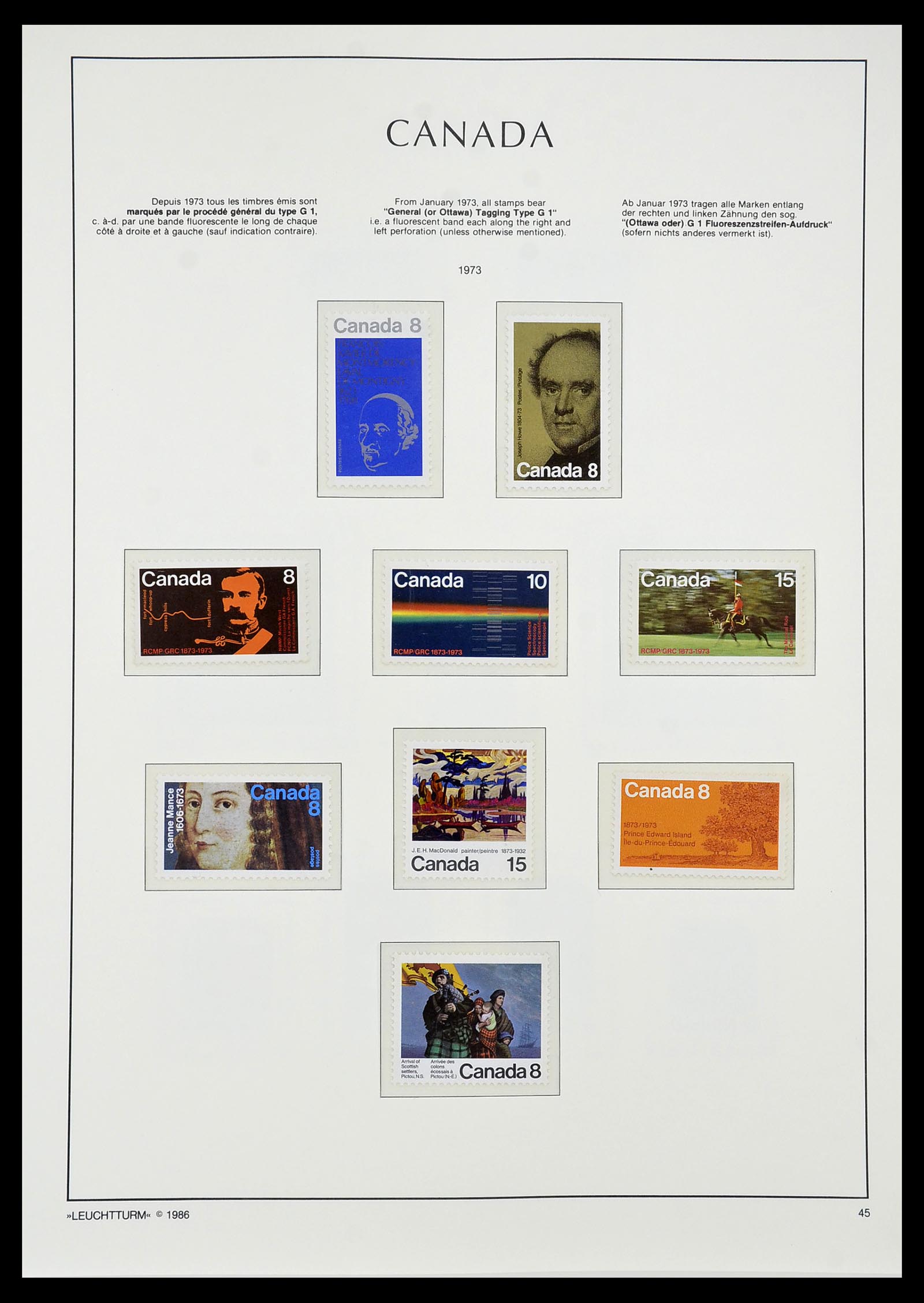 34228 062 - Postzegelverzameling 34228 Canada 1882-2011.