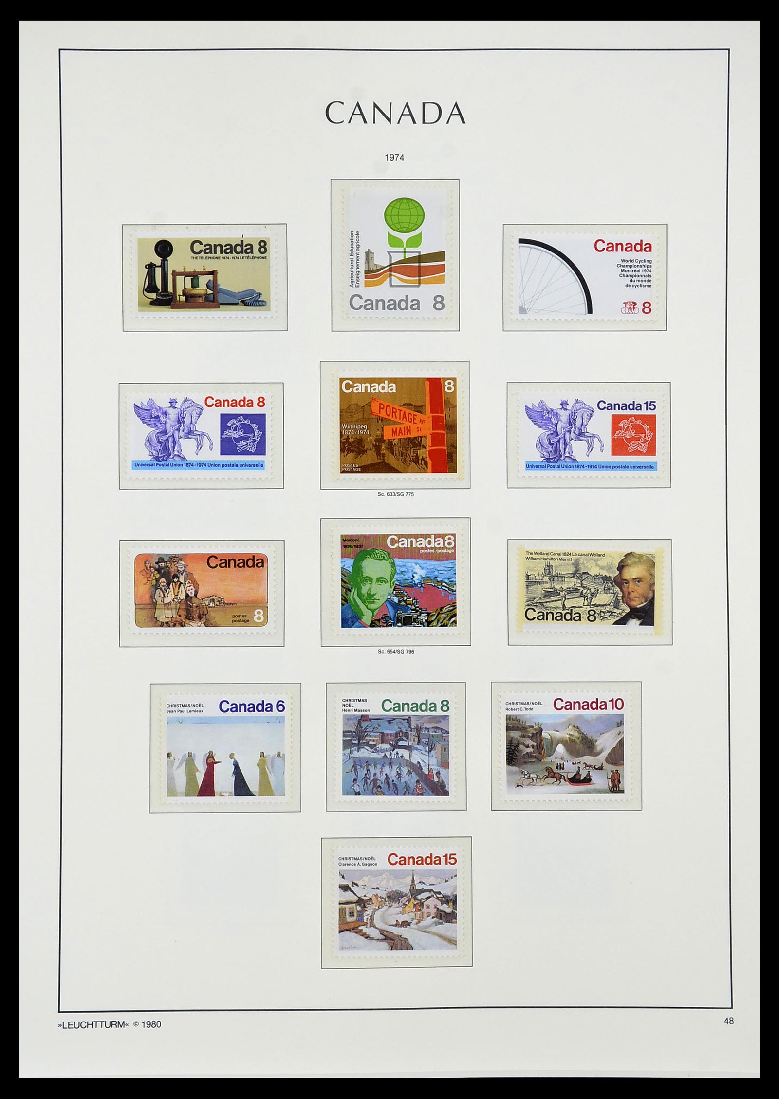 34228 065 - Postzegelverzameling 34228 Canada 1882-2011.