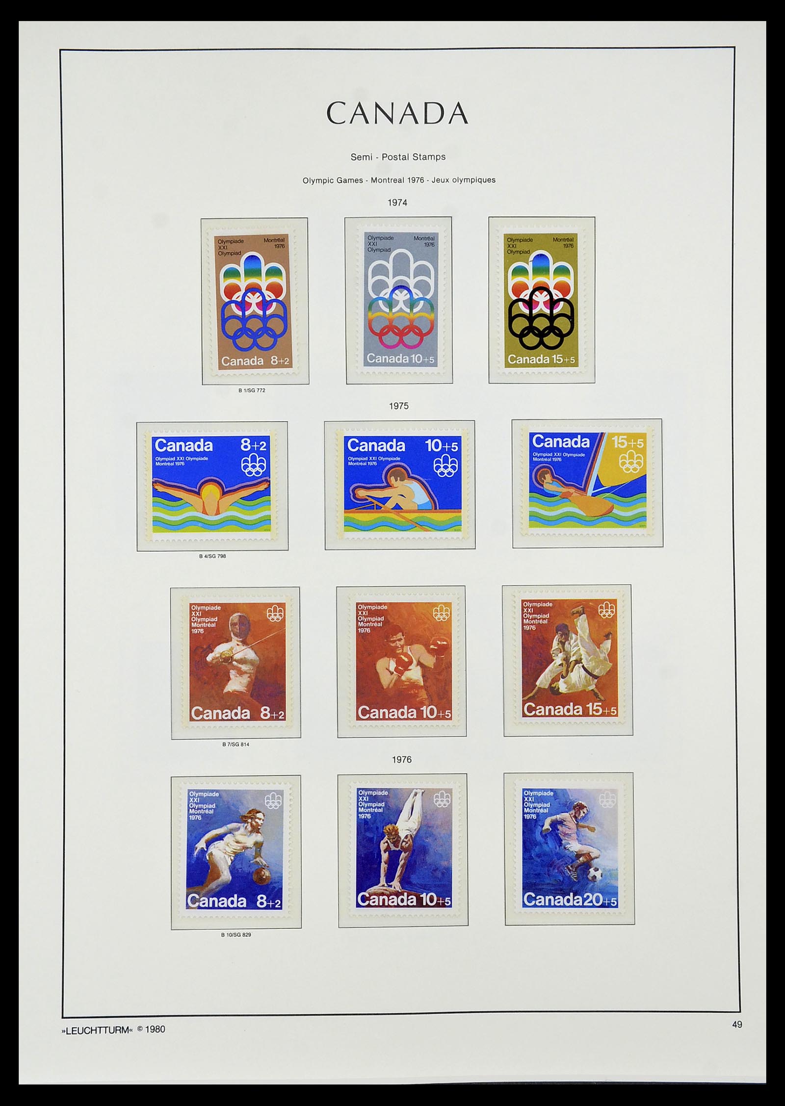 34228 066 - Postzegelverzameling 34228 Canada 1882-2011.