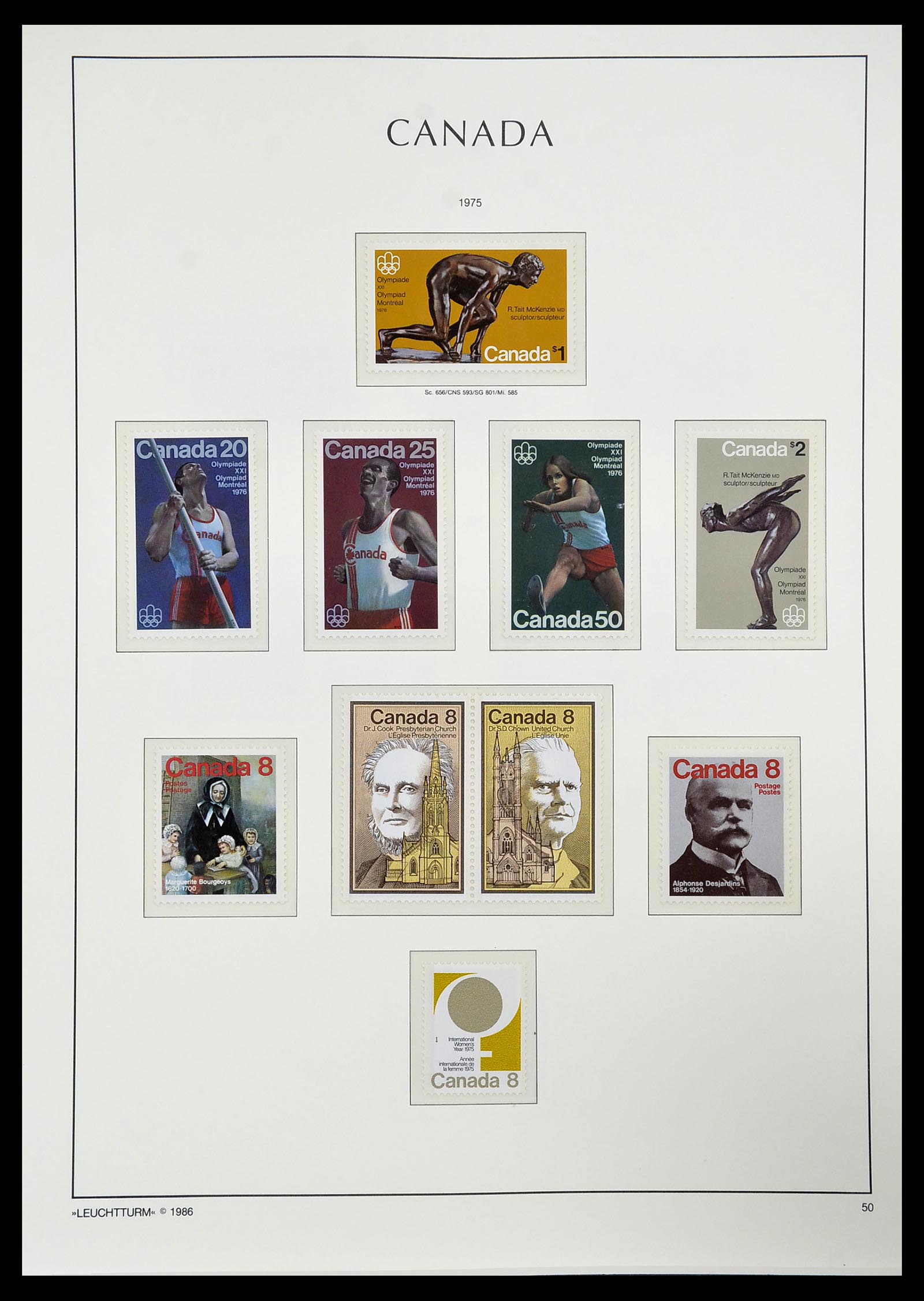 34228 067 - Postzegelverzameling 34228 Canada 1882-2011.