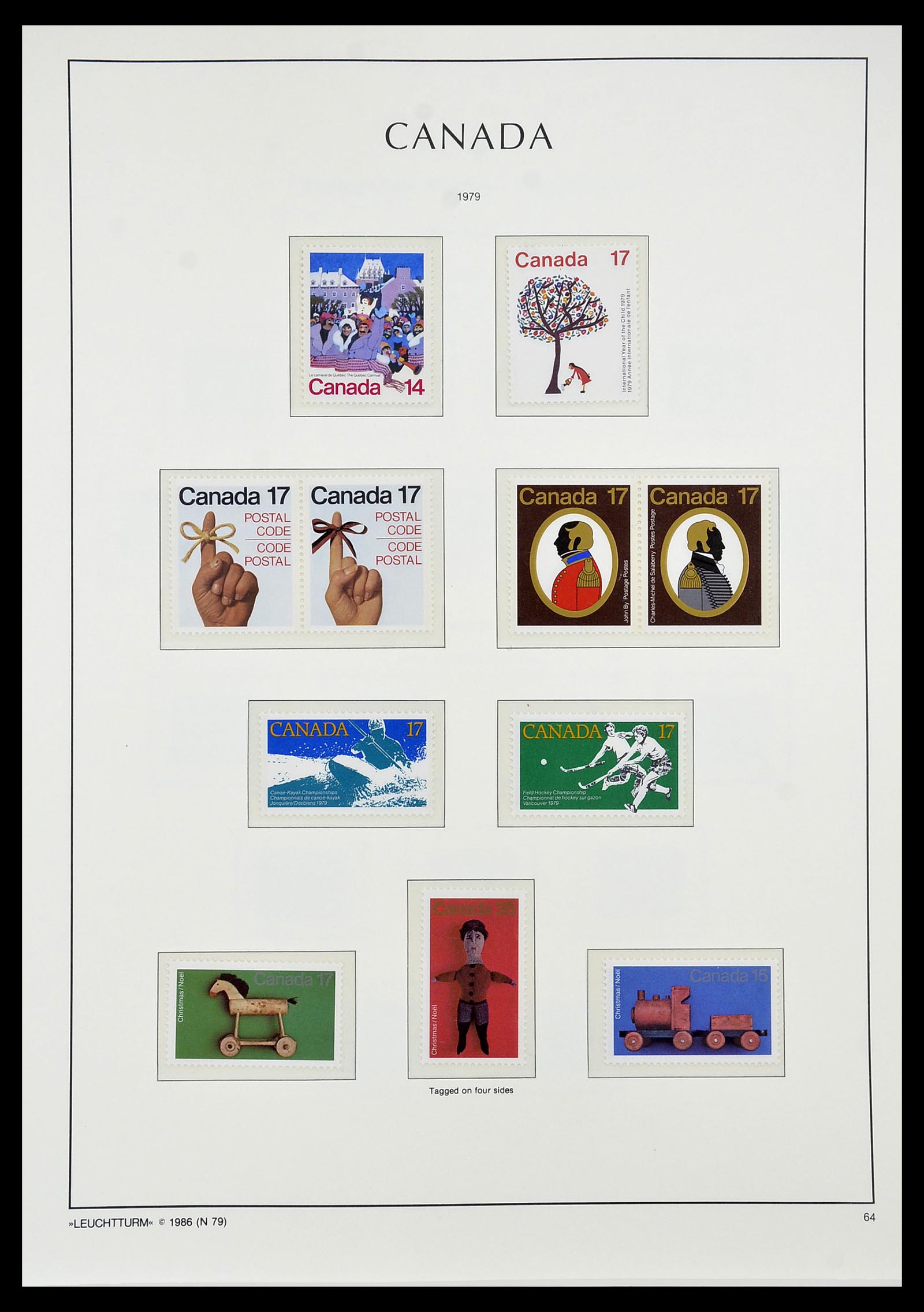 34228 081 - Postzegelverzameling 34228 Canada 1882-2011.