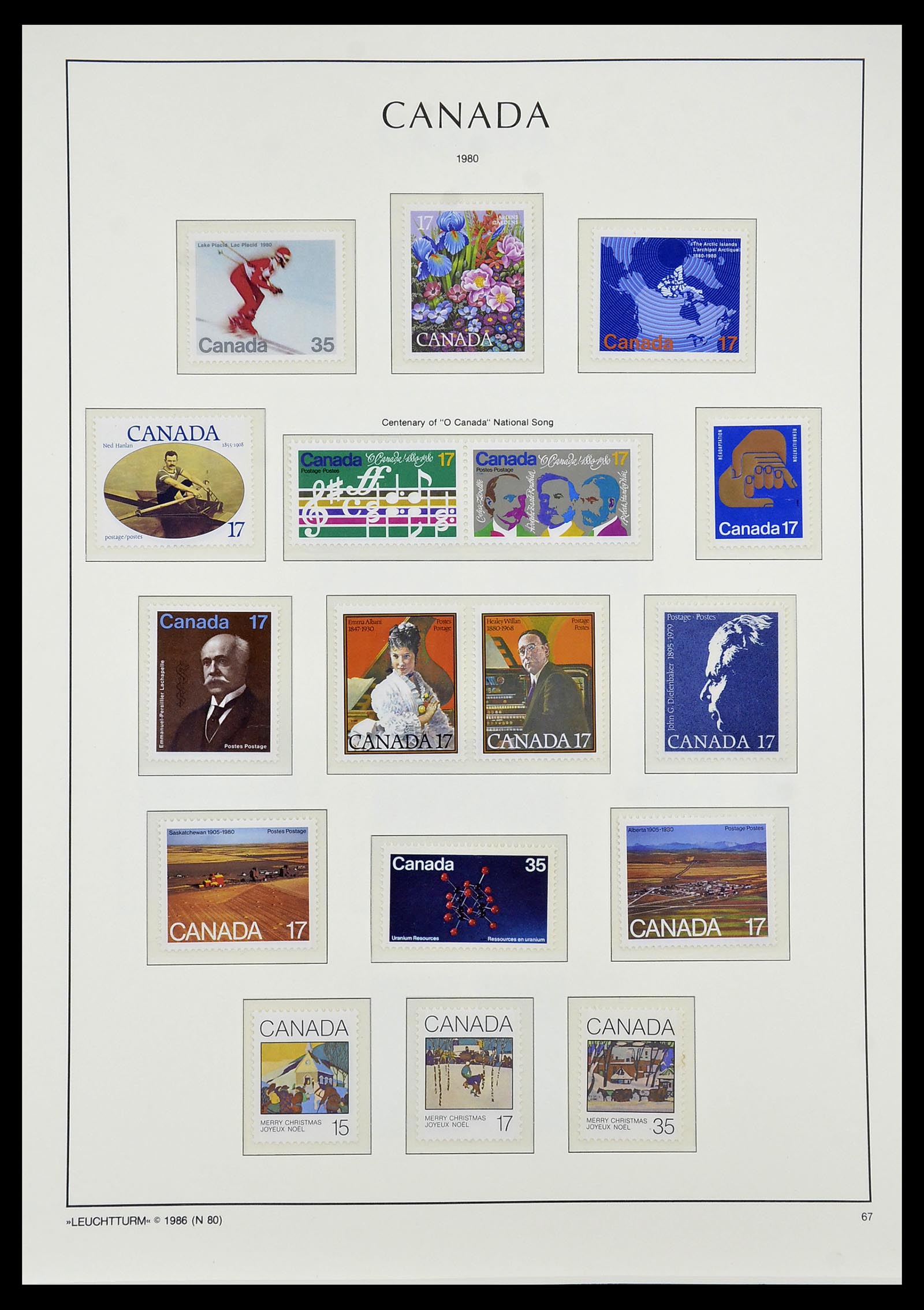 34228 084 - Postzegelverzameling 34228 Canada 1882-2011.