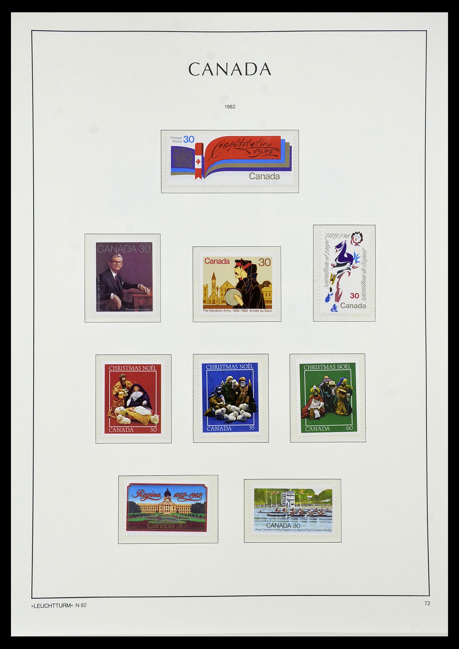 34228 090 - Postzegelverzameling 34228 Canada 1882-2011.