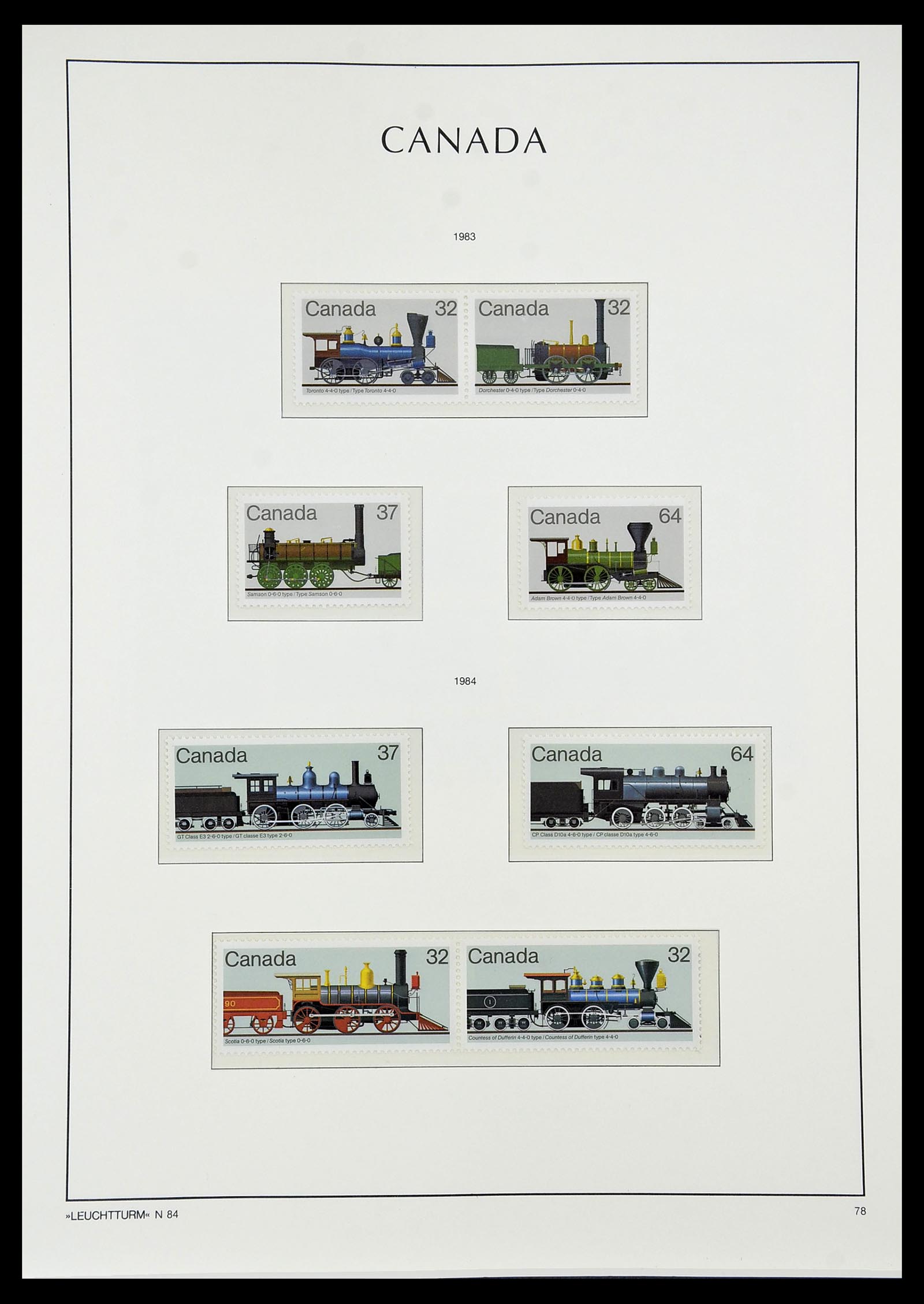 34228 096 - Postzegelverzameling 34228 Canada 1882-2011.