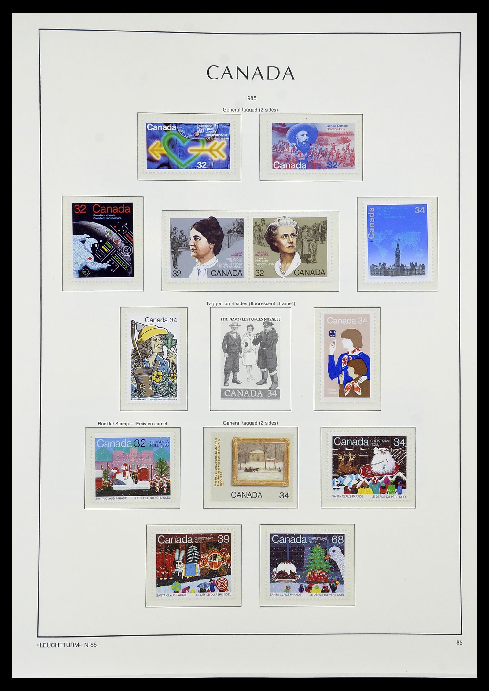 34228 106 - Postzegelverzameling 34228 Canada 1882-2011.