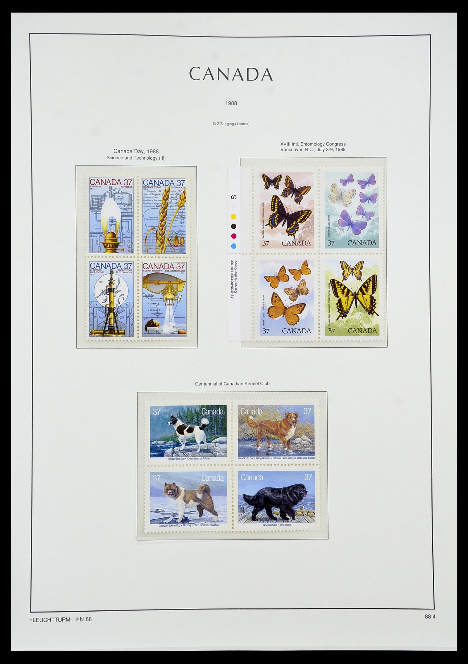 34228 117 - Postzegelverzameling 34228 Canada 1882-2011.