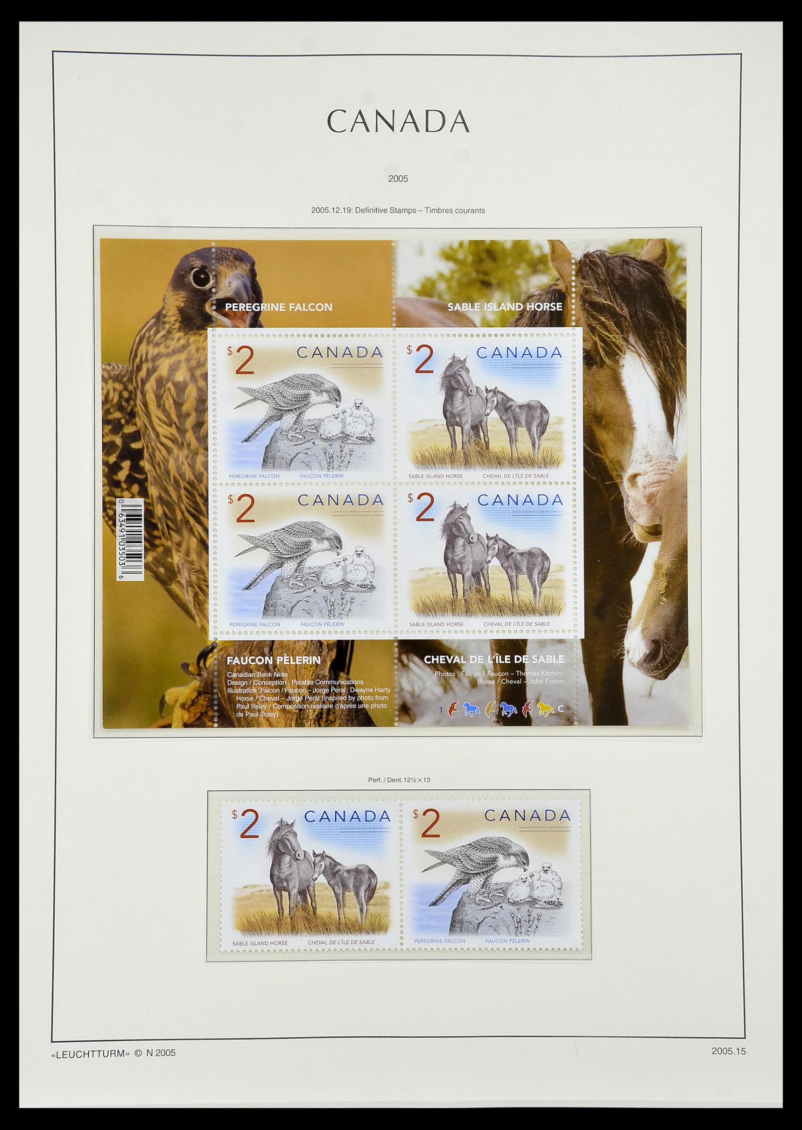 34228 283 - Postzegelverzameling 34228 Canada 1882-2011.