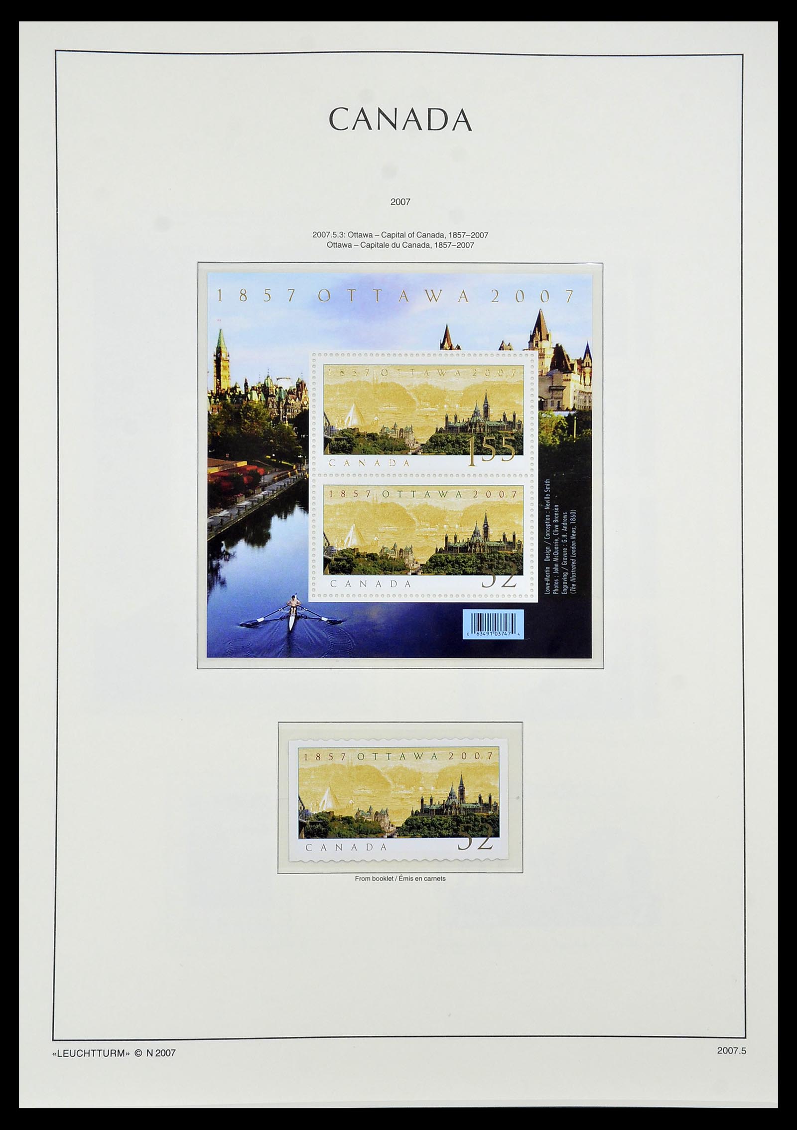 34228 302 - Postzegelverzameling 34228 Canada 1882-2011.