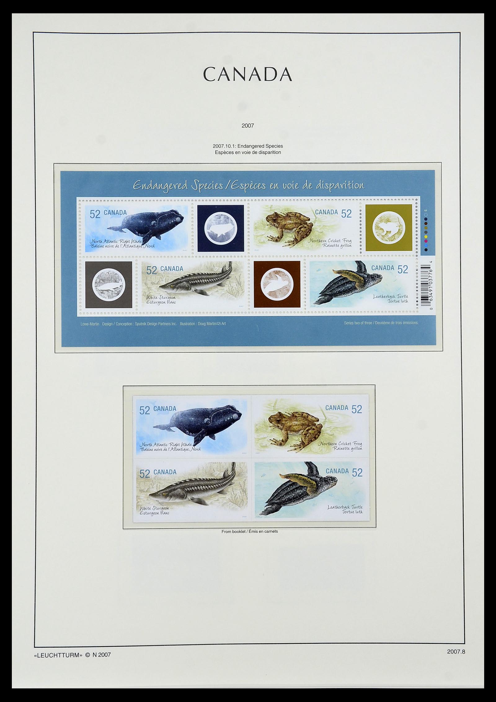 34228 305 - Postzegelverzameling 34228 Canada 1882-2011.