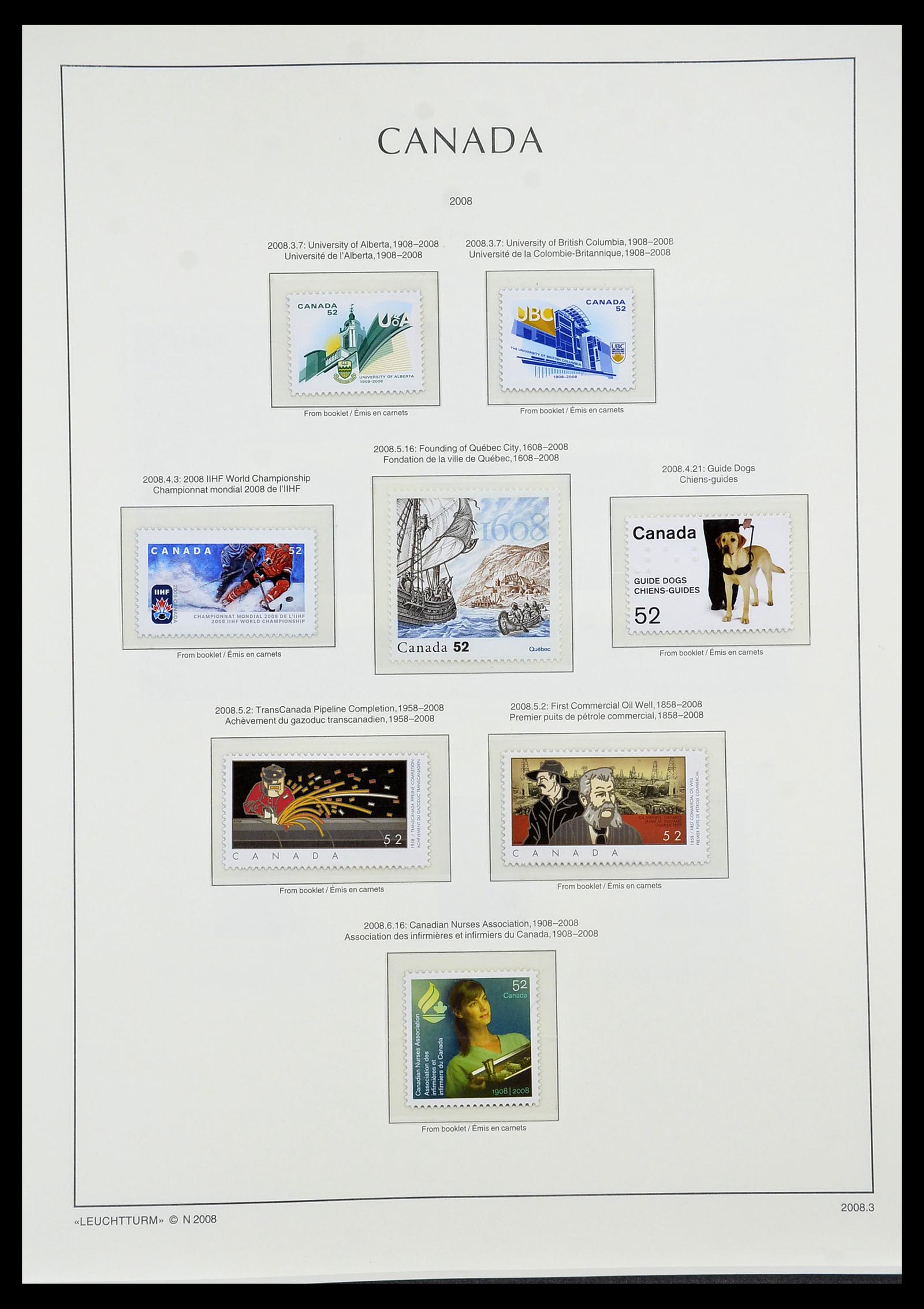 34228 311 - Postzegelverzameling 34228 Canada 1882-2011.