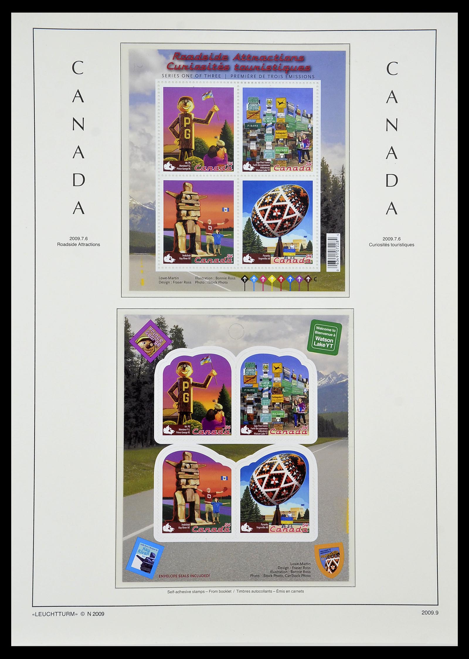 34228 326 - Postzegelverzameling 34228 Canada 1882-2011.