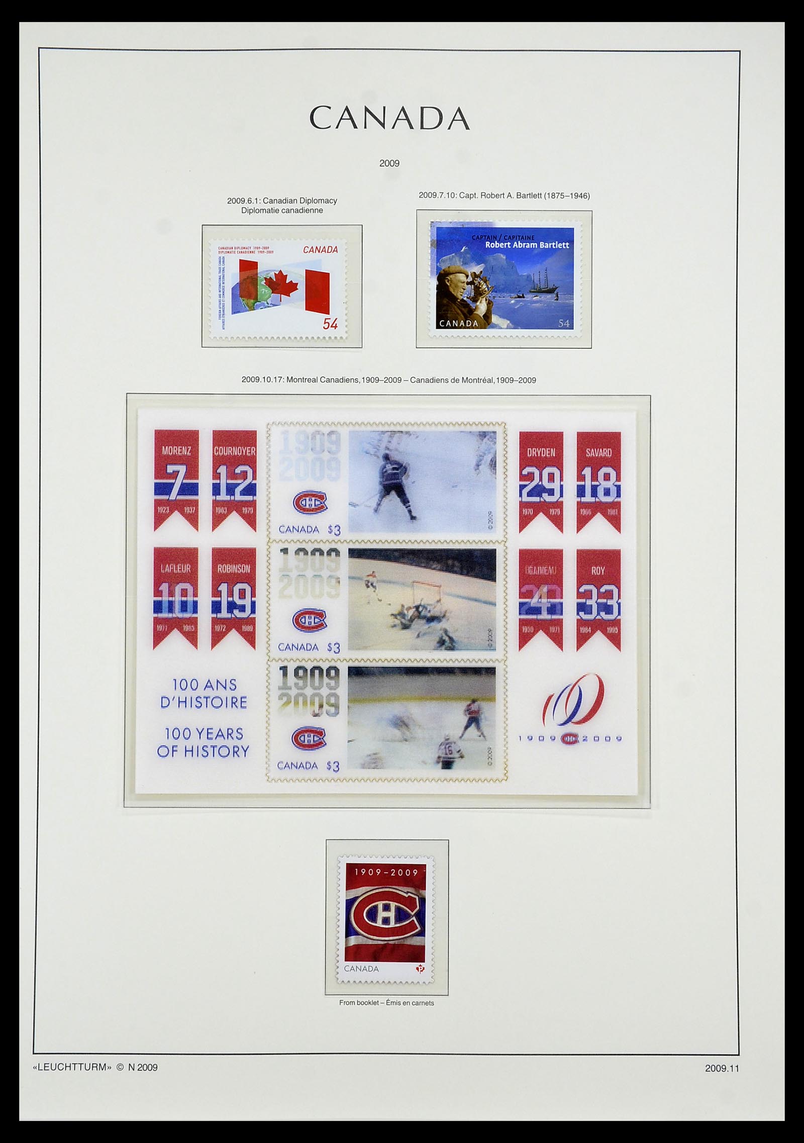 34228 328 - Postzegelverzameling 34228 Canada 1882-2011.