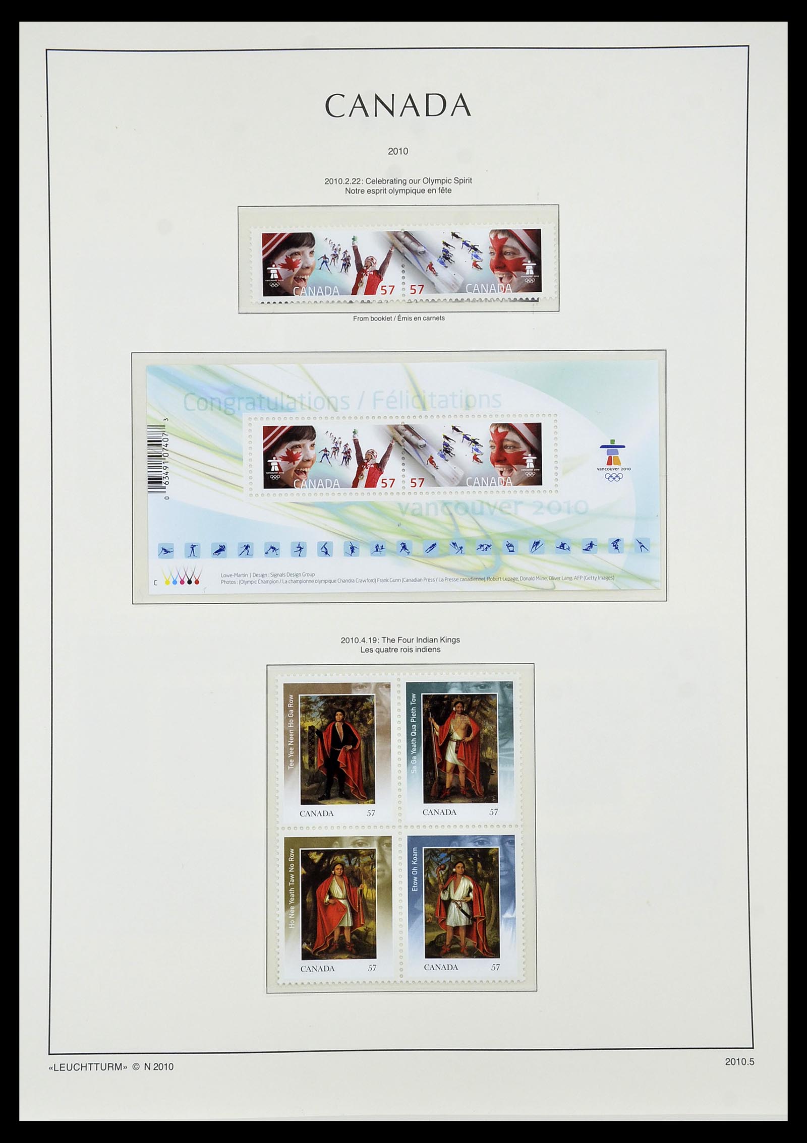 34228 335 - Postzegelverzameling 34228 Canada 1882-2011.
