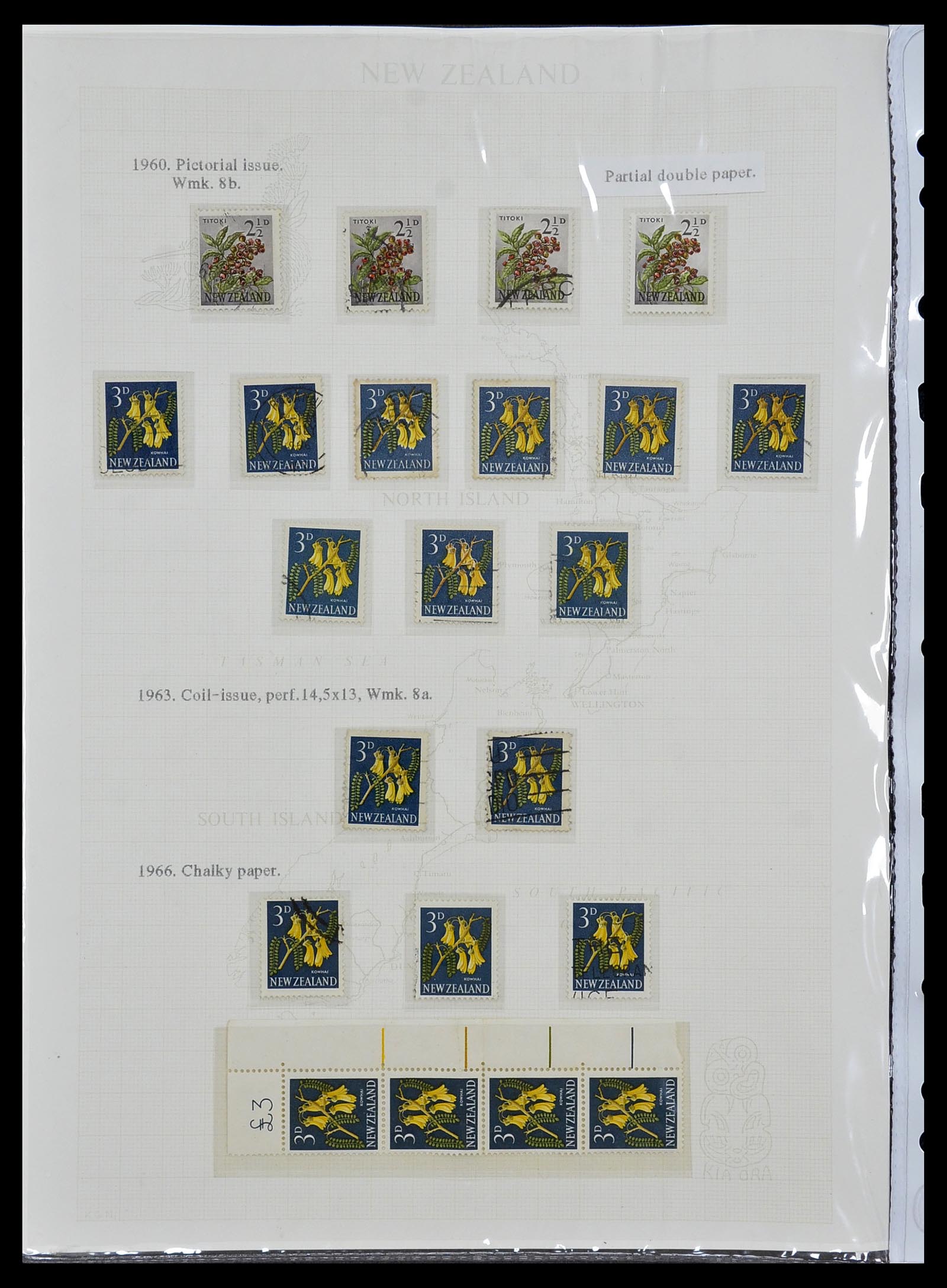 34229 020 - Postzegelverzameling 34229 Nieuw Zeeland 1929-1992.