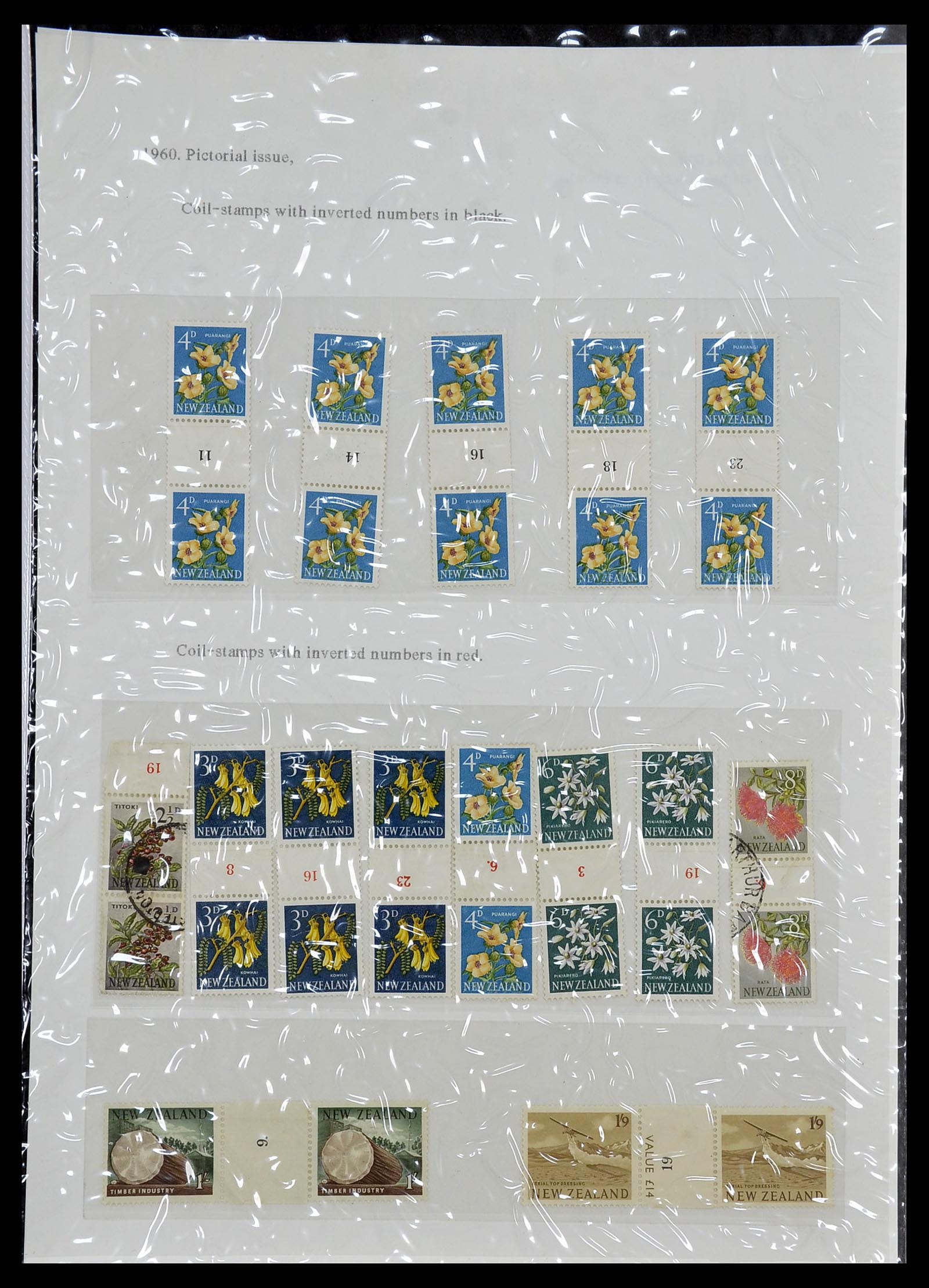 34229 021 - Postzegelverzameling 34229 Nieuw Zeeland 1929-1992.
