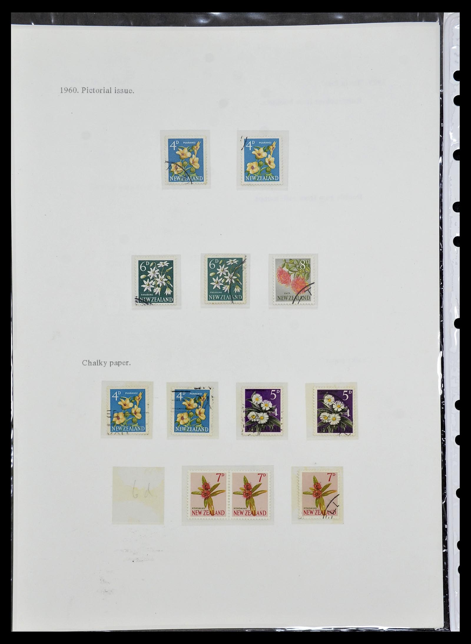 34229 022 - Postzegelverzameling 34229 Nieuw Zeeland 1929-1992.