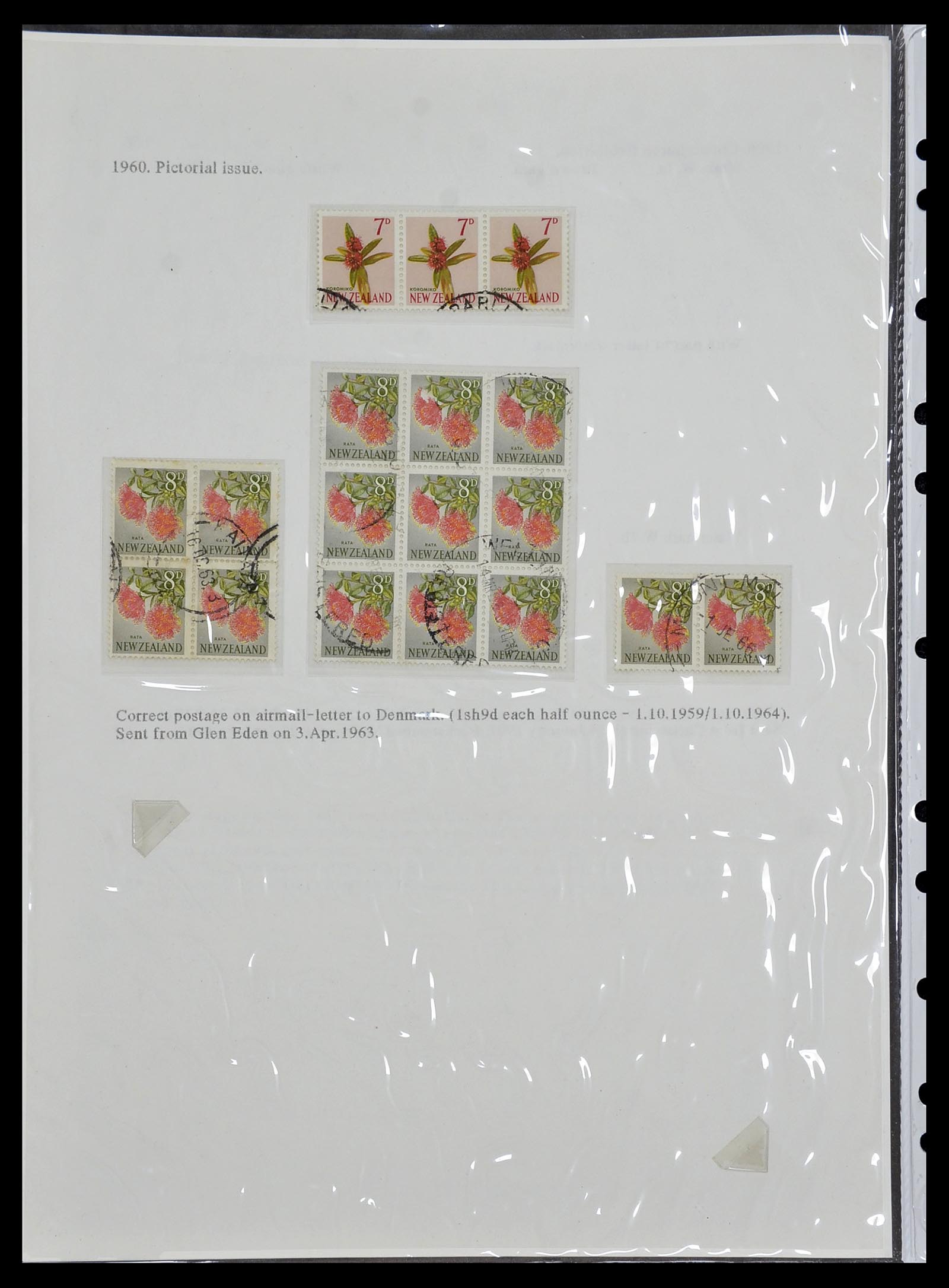 34229 024 - Postzegelverzameling 34229 Nieuw Zeeland 1929-1992.