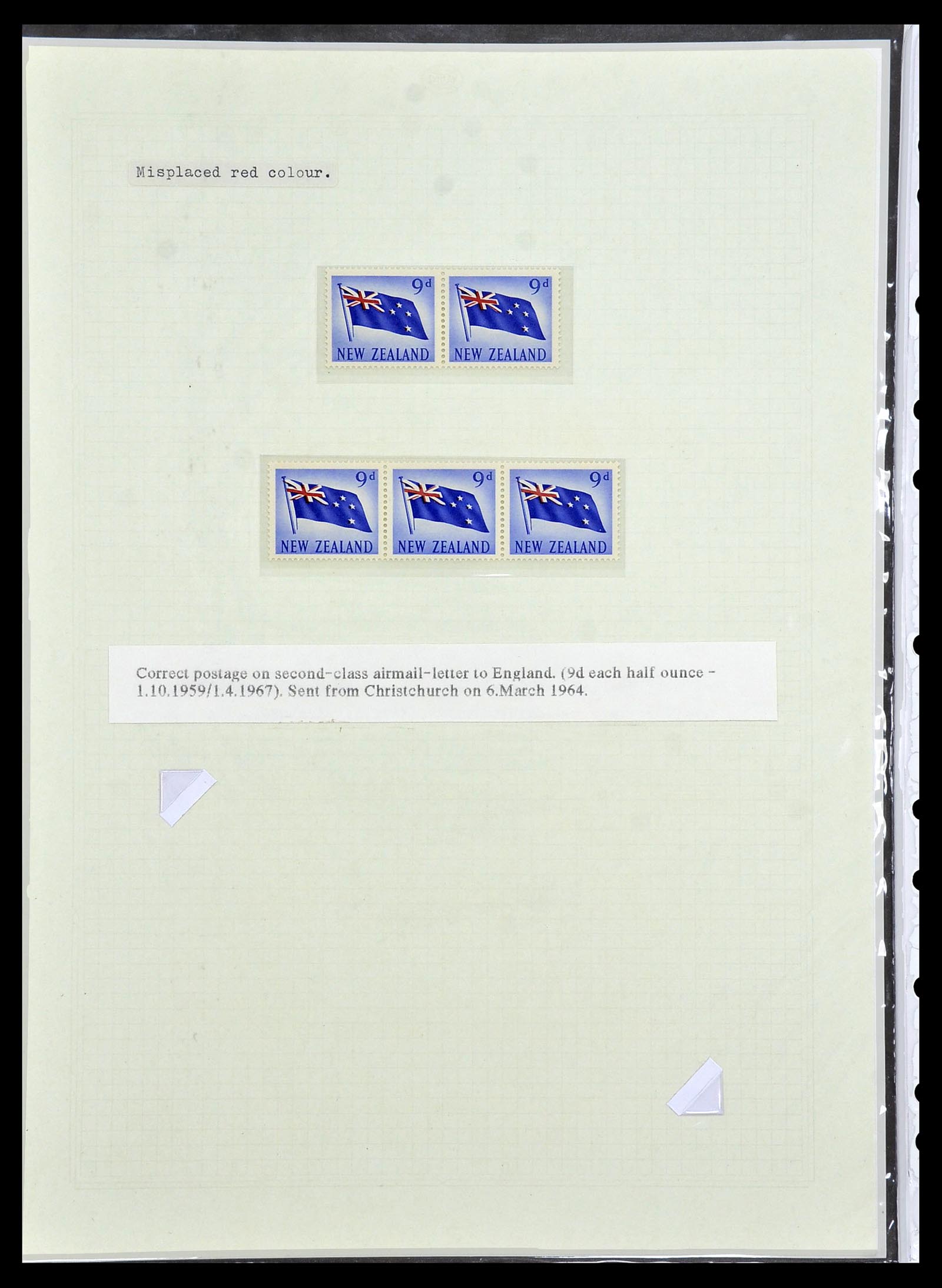34229 026 - Postzegelverzameling 34229 Nieuw Zeeland 1929-1992.