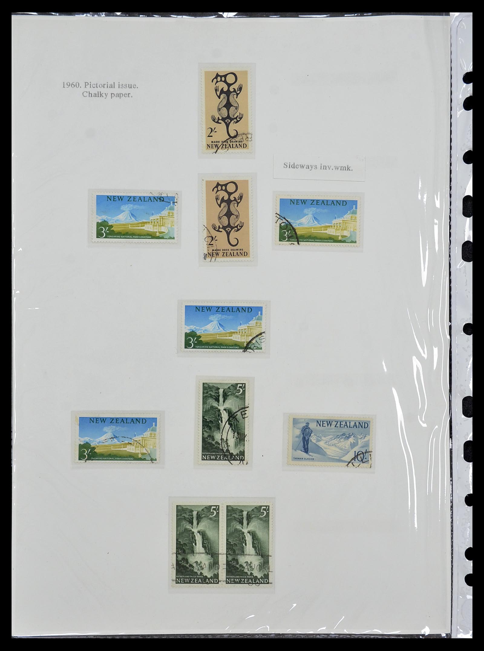 34229 028 - Postzegelverzameling 34229 Nieuw Zeeland 1929-1992.