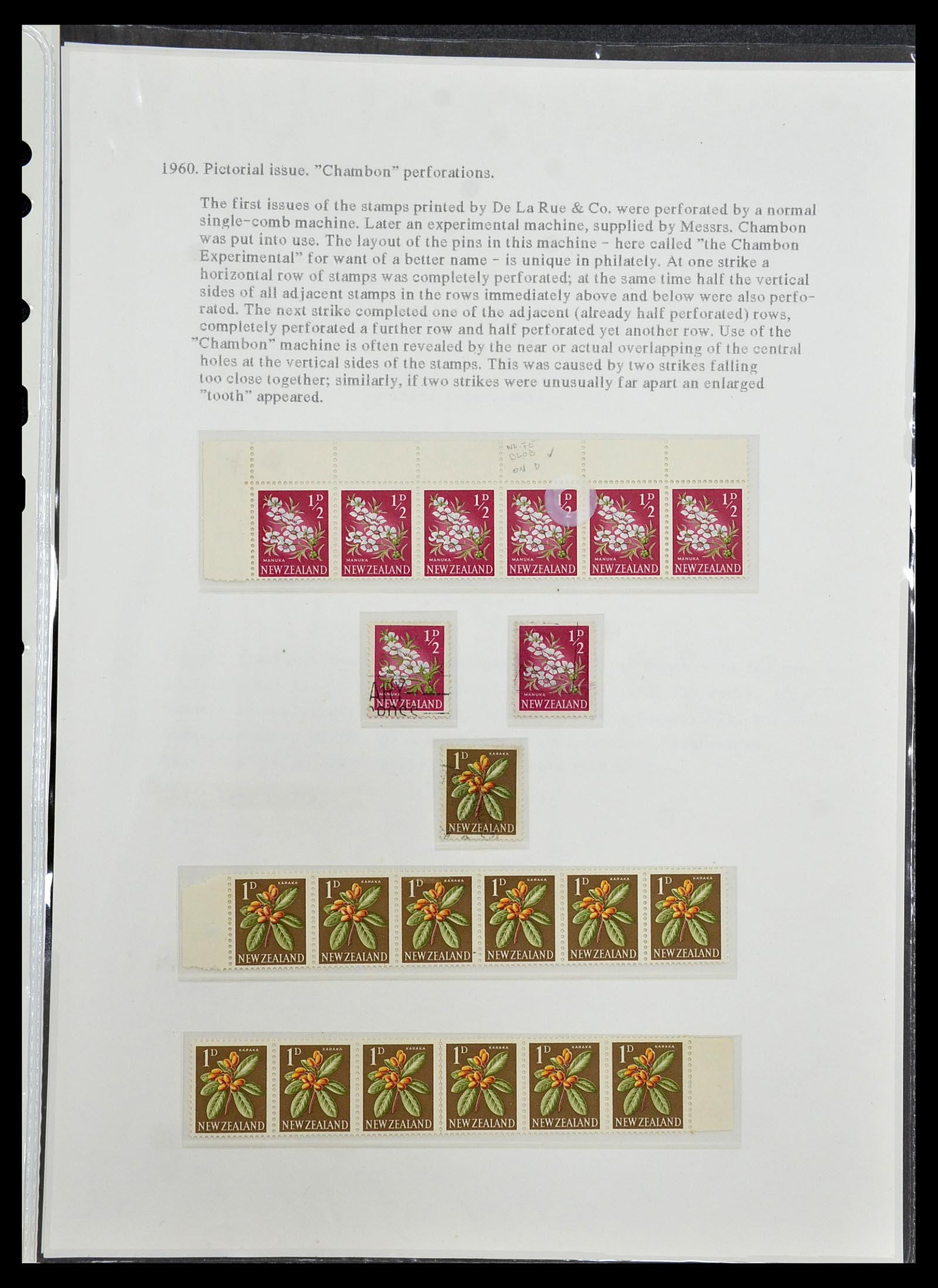 34229 029 - Postzegelverzameling 34229 Nieuw Zeeland 1929-1992.