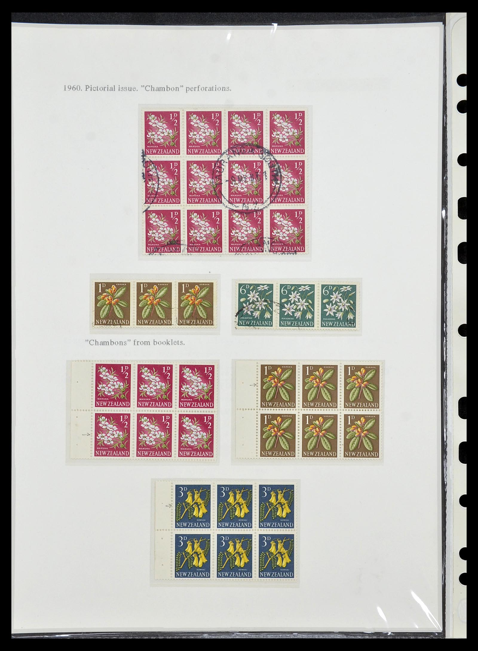 34229 032 - Postzegelverzameling 34229 Nieuw Zeeland 1929-1992.