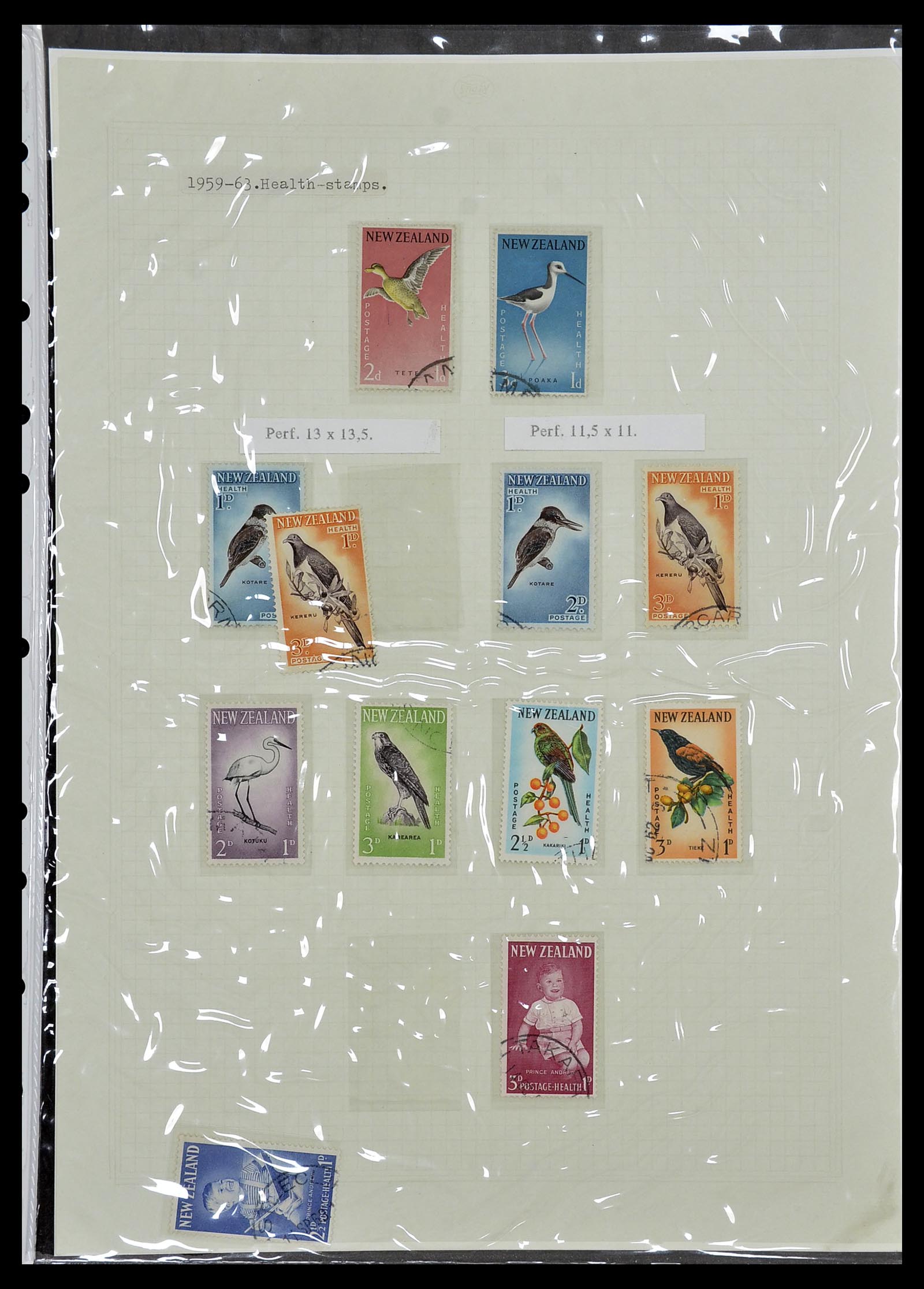 34229 033 - Postzegelverzameling 34229 Nieuw Zeeland 1929-1992.