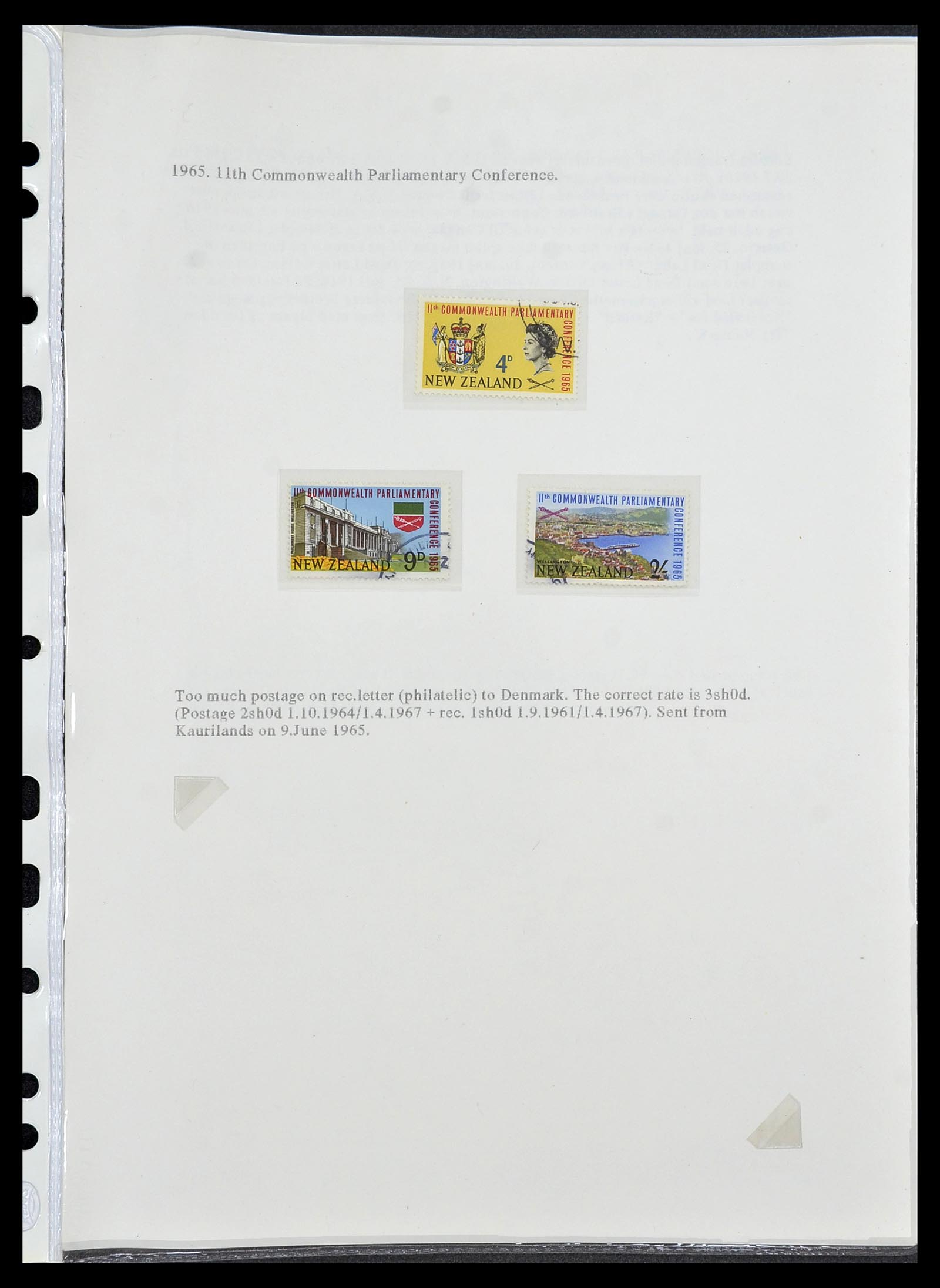 34229 041 - Postzegelverzameling 34229 Nieuw Zeeland 1929-1992.