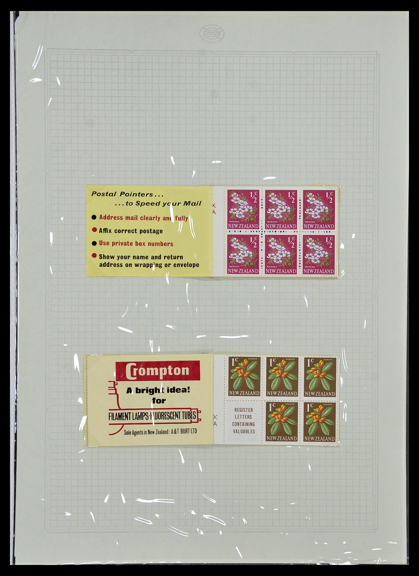 34229 045 - Postzegelverzameling 34229 Nieuw Zeeland 1929-1992.