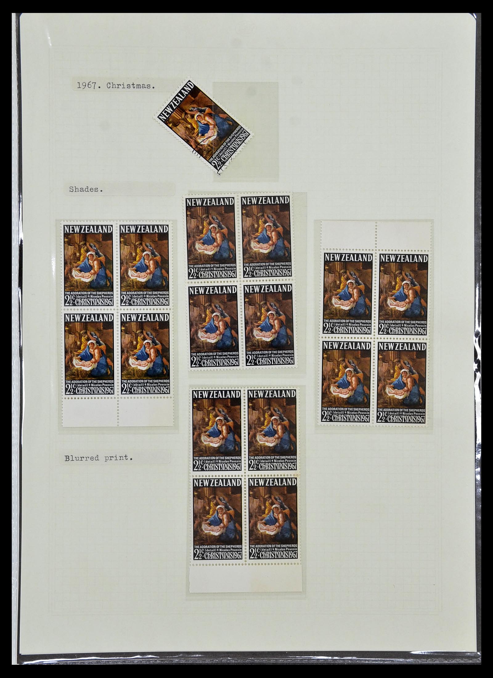 34229 051 - Postzegelverzameling 34229 Nieuw Zeeland 1929-1992.