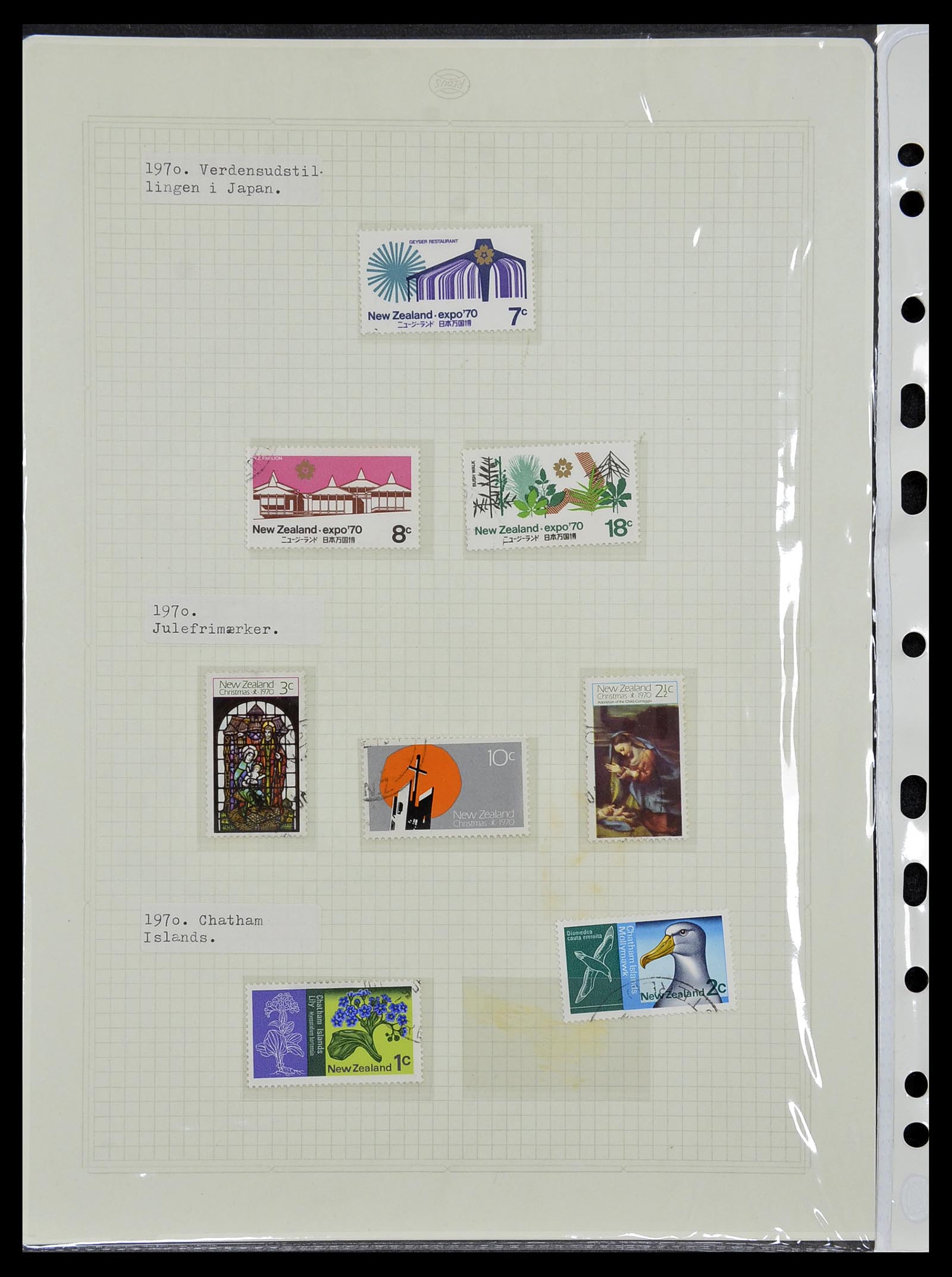 34229 058 - Postzegelverzameling 34229 Nieuw Zeeland 1929-1992.