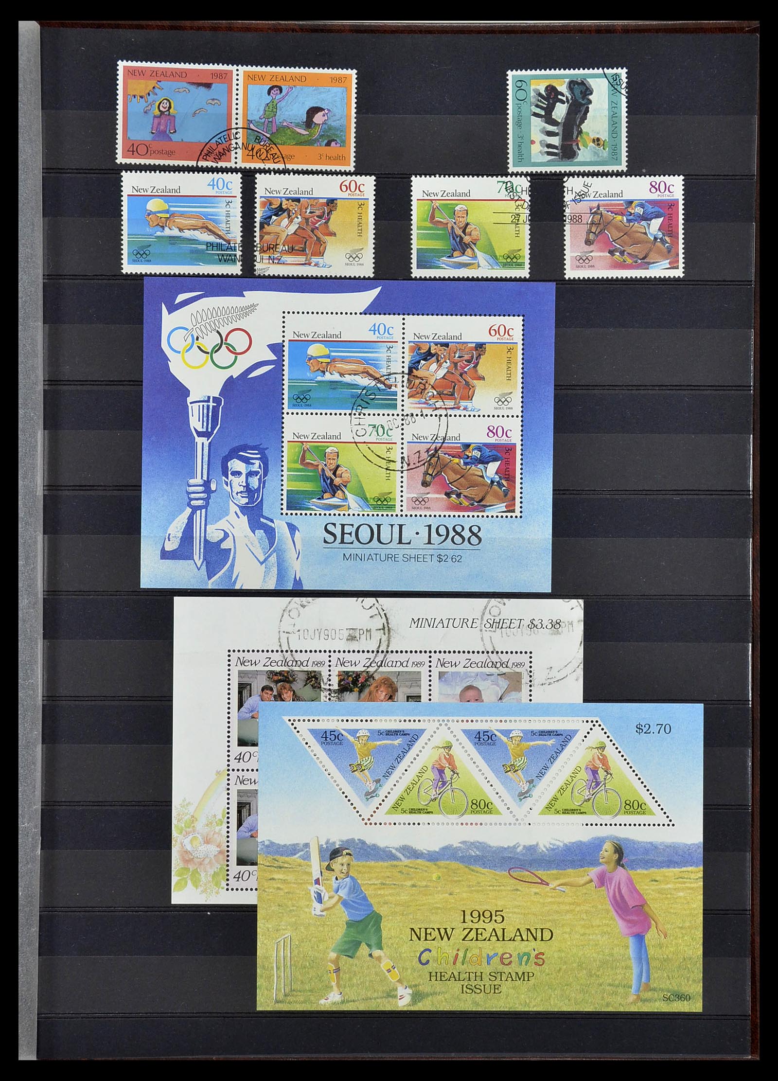34229 162 - Postzegelverzameling 34229 Nieuw Zeeland 1929-1992.