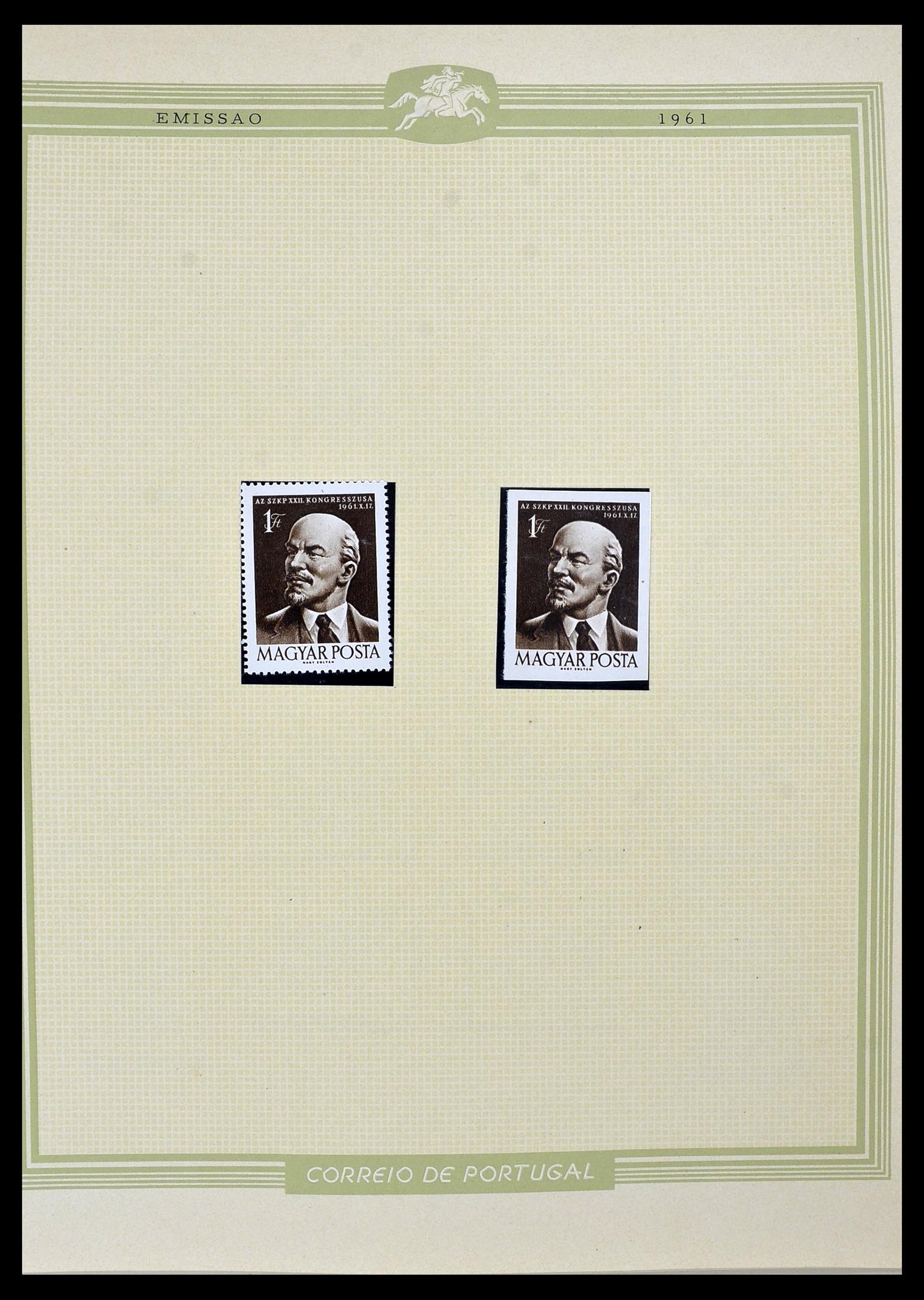 34230 065 - Postzegelverzameling 34230 Hongarije ONGETAND 1958-1970.