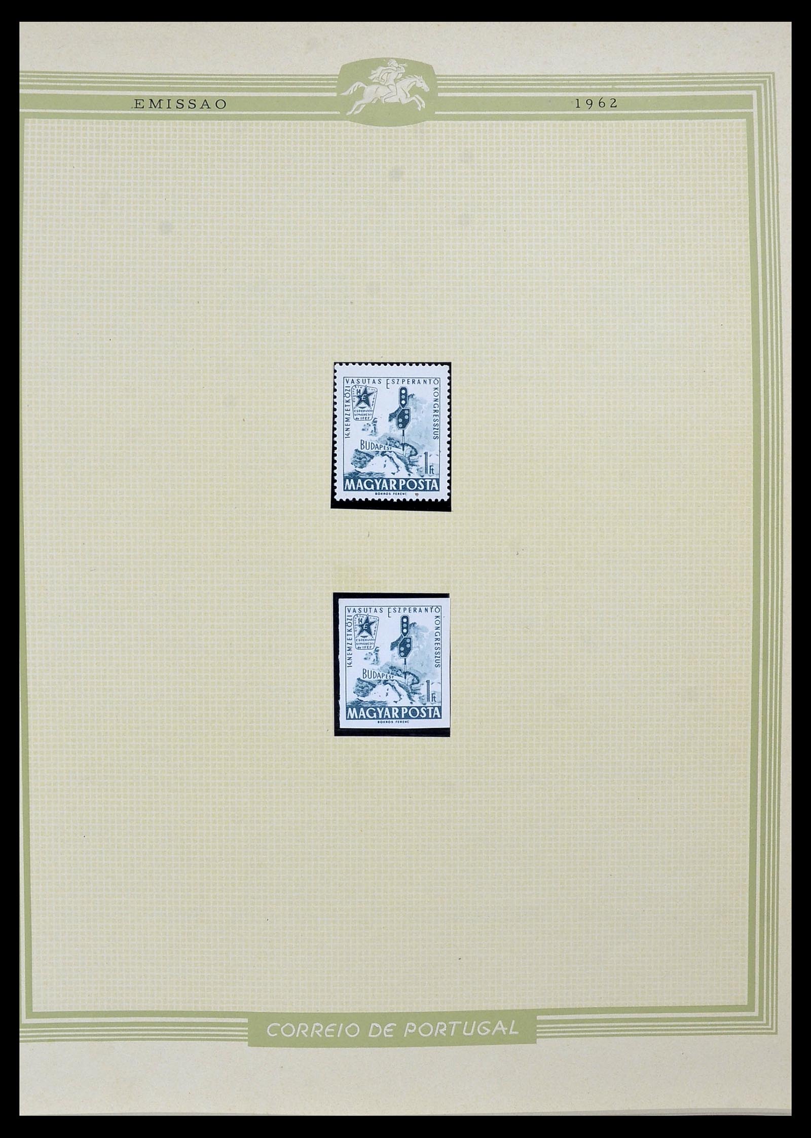 34230 068 - Postzegelverzameling 34230 Hongarije ONGETAND 1958-1970.