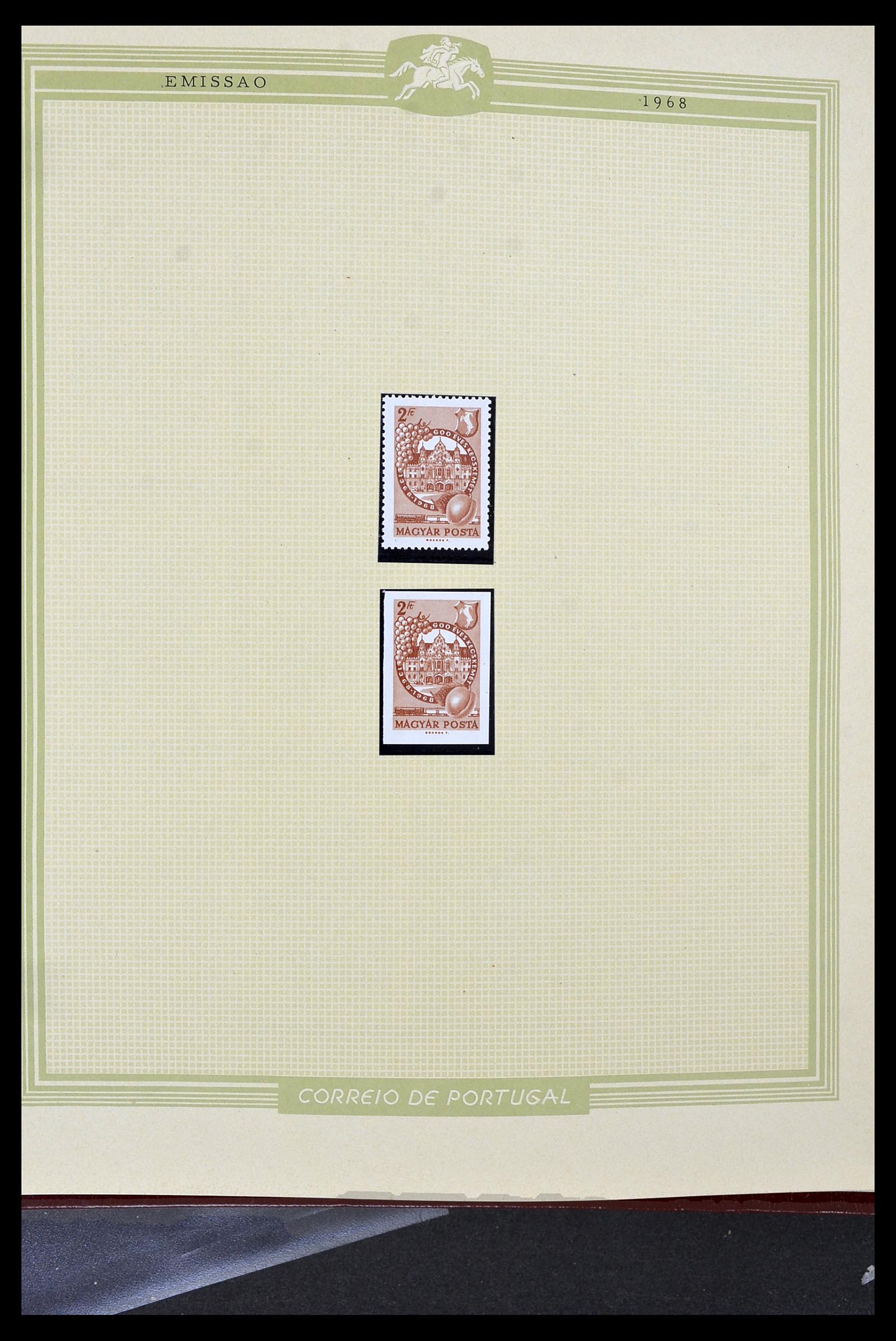 34230 242 - Postzegelverzameling 34230 Hongarije ONGETAND 1958-1970.