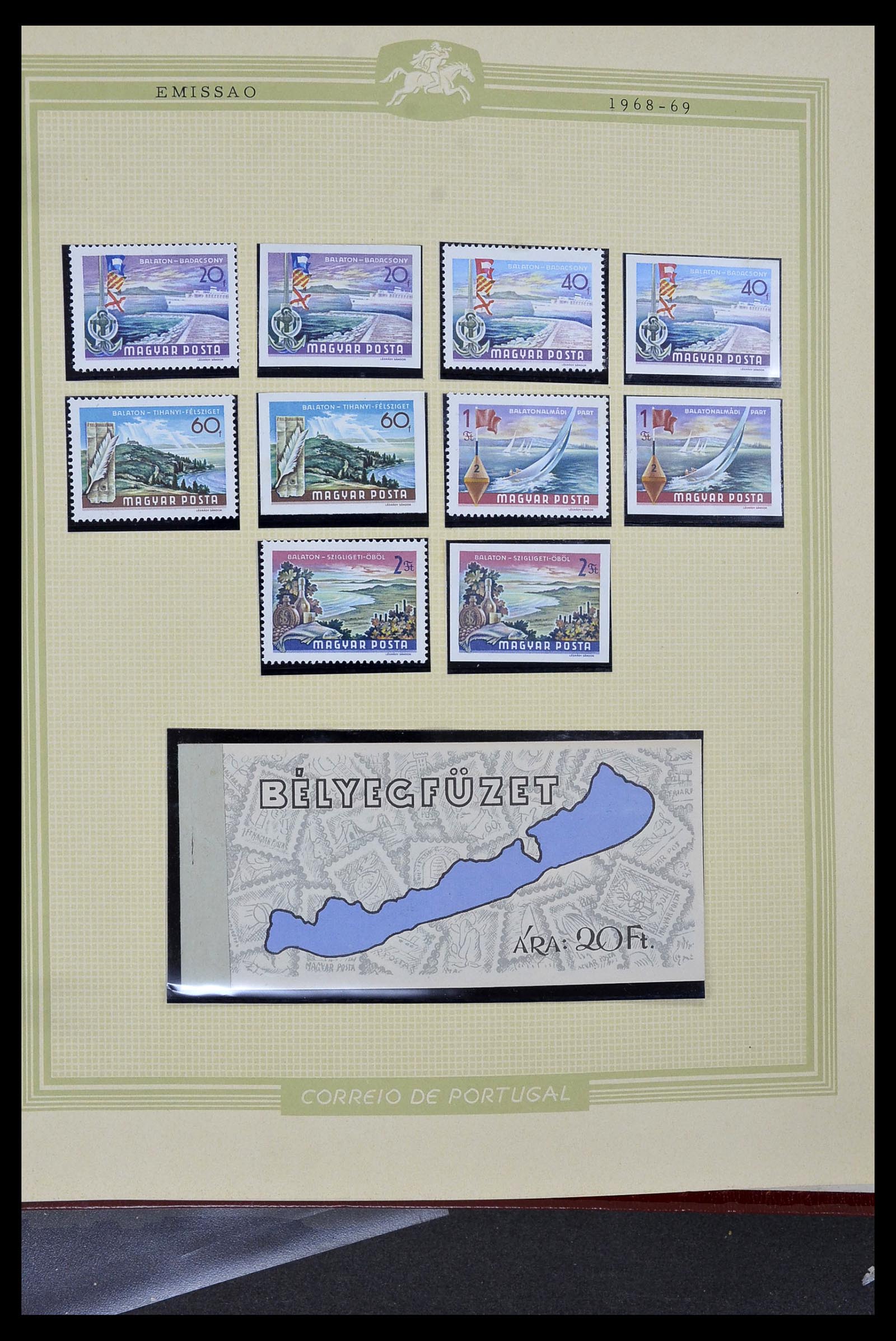 34230 251 - Postzegelverzameling 34230 Hongarije ONGETAND 1958-1970.