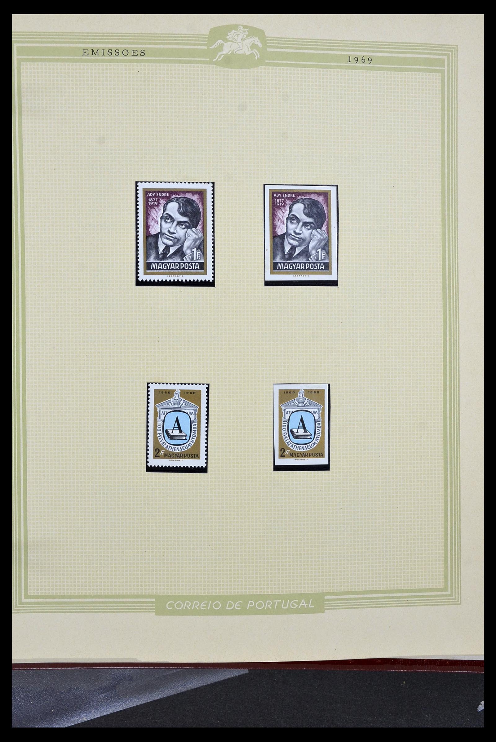 34230 259 - Postzegelverzameling 34230 Hongarije ONGETAND 1958-1970.