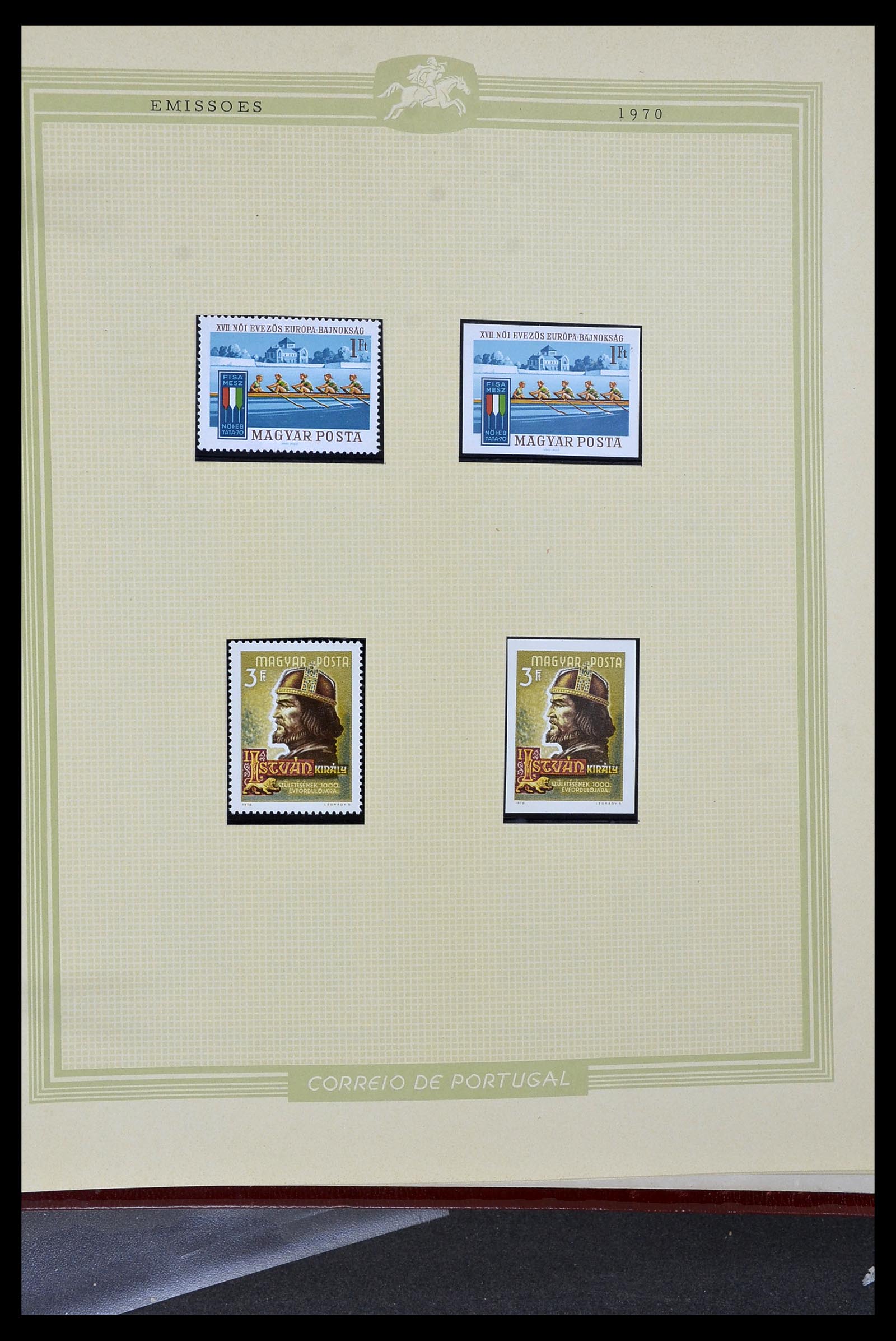34230 285 - Postzegelverzameling 34230 Hongarije ONGETAND 1958-1970.