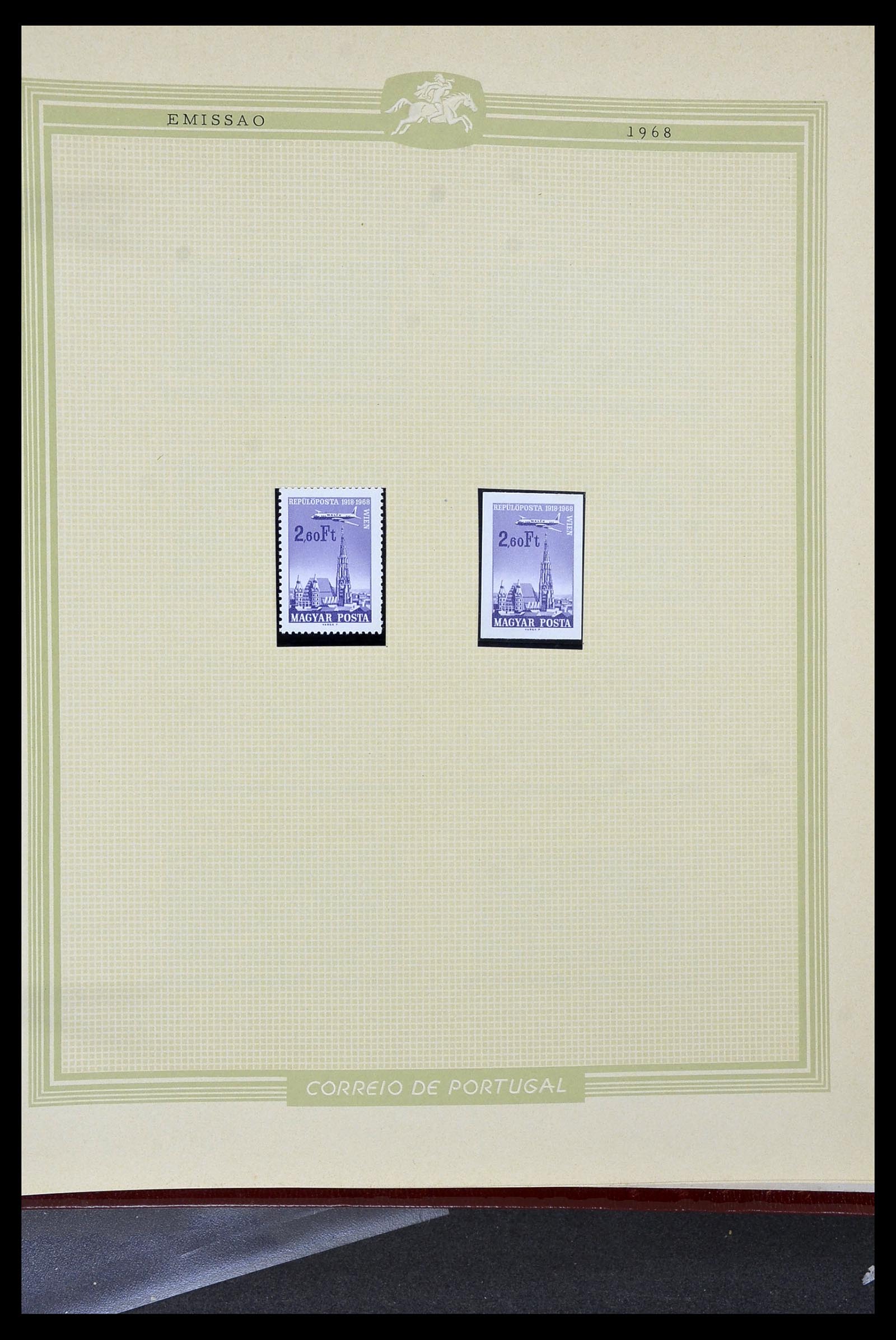 34230 297 - Postzegelverzameling 34230 Hongarije ONGETAND 1958-1970.