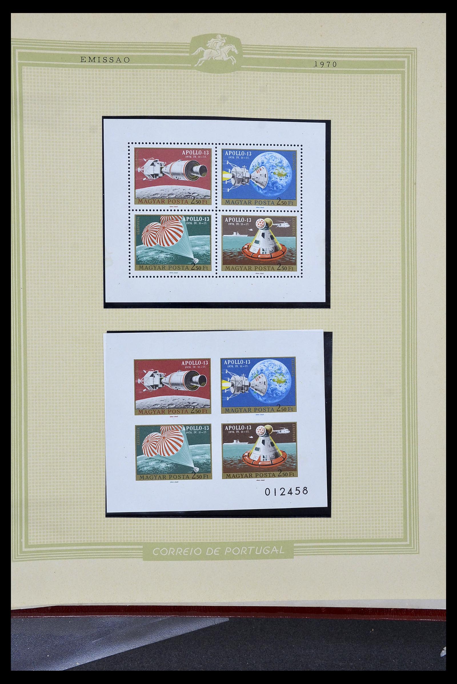 34230 307 - Postzegelverzameling 34230 Hongarije ONGETAND 1958-1970.