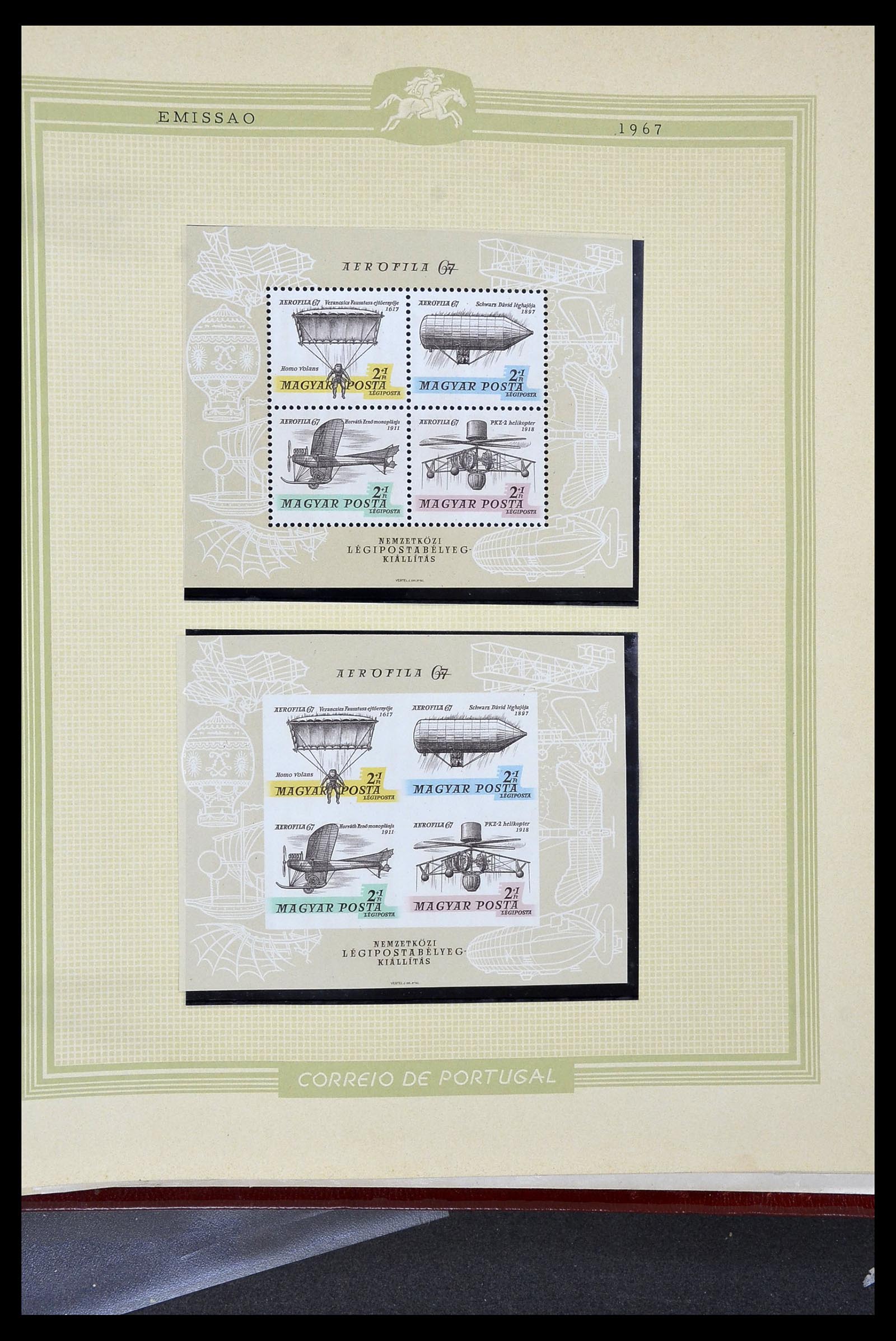 34230 309 - Postzegelverzameling 34230 Hongarije ONGETAND 1958-1970.