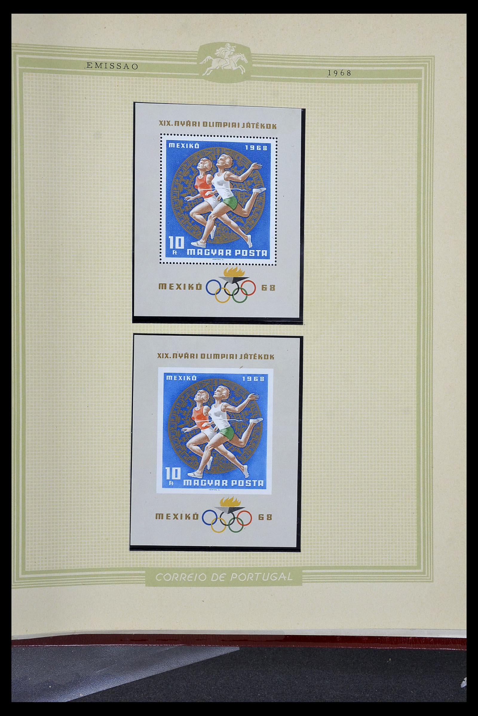 34230 317 - Postzegelverzameling 34230 Hongarije ONGETAND 1958-1970.