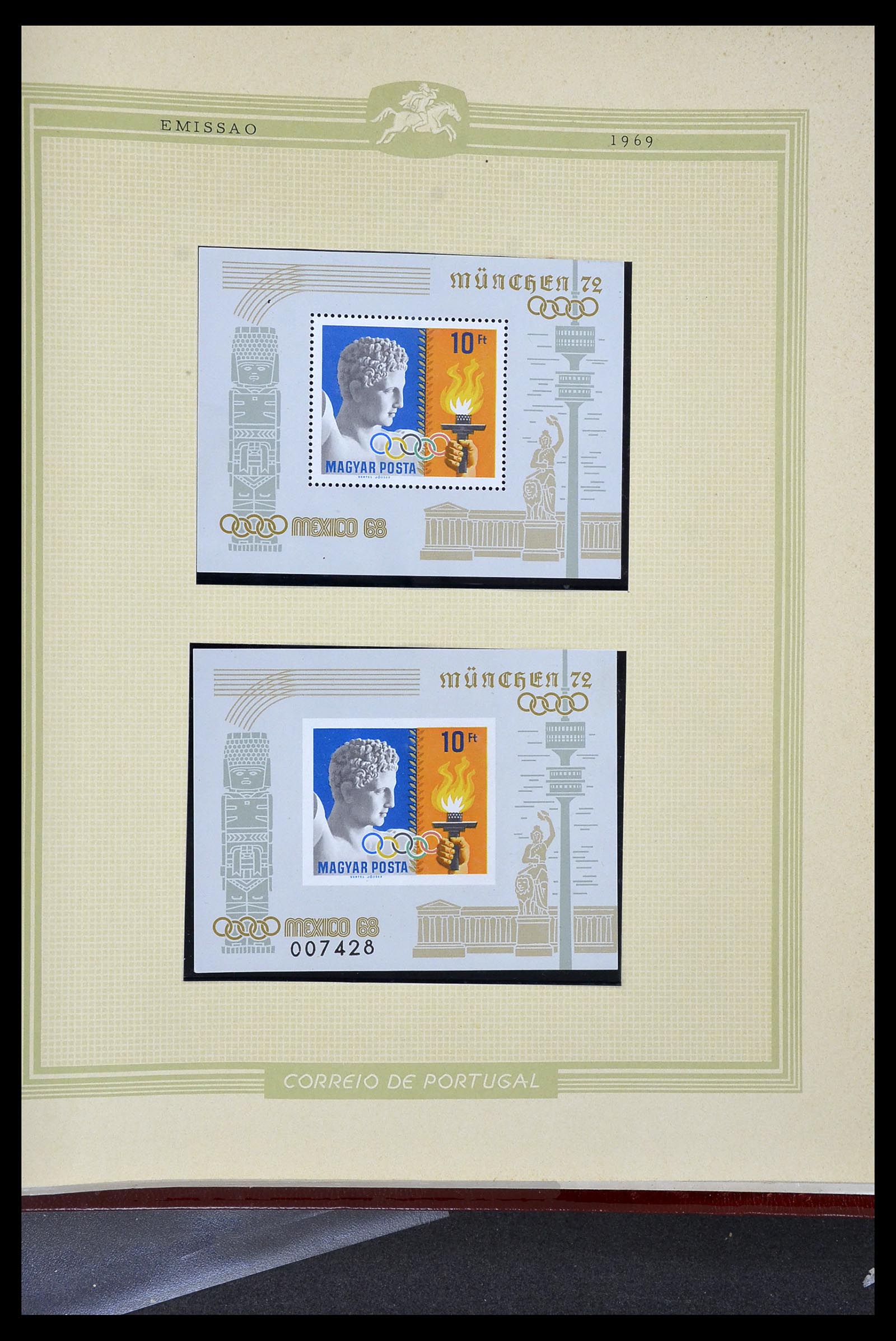 34230 321 - Postzegelverzameling 34230 Hongarije ONGETAND 1958-1970.
