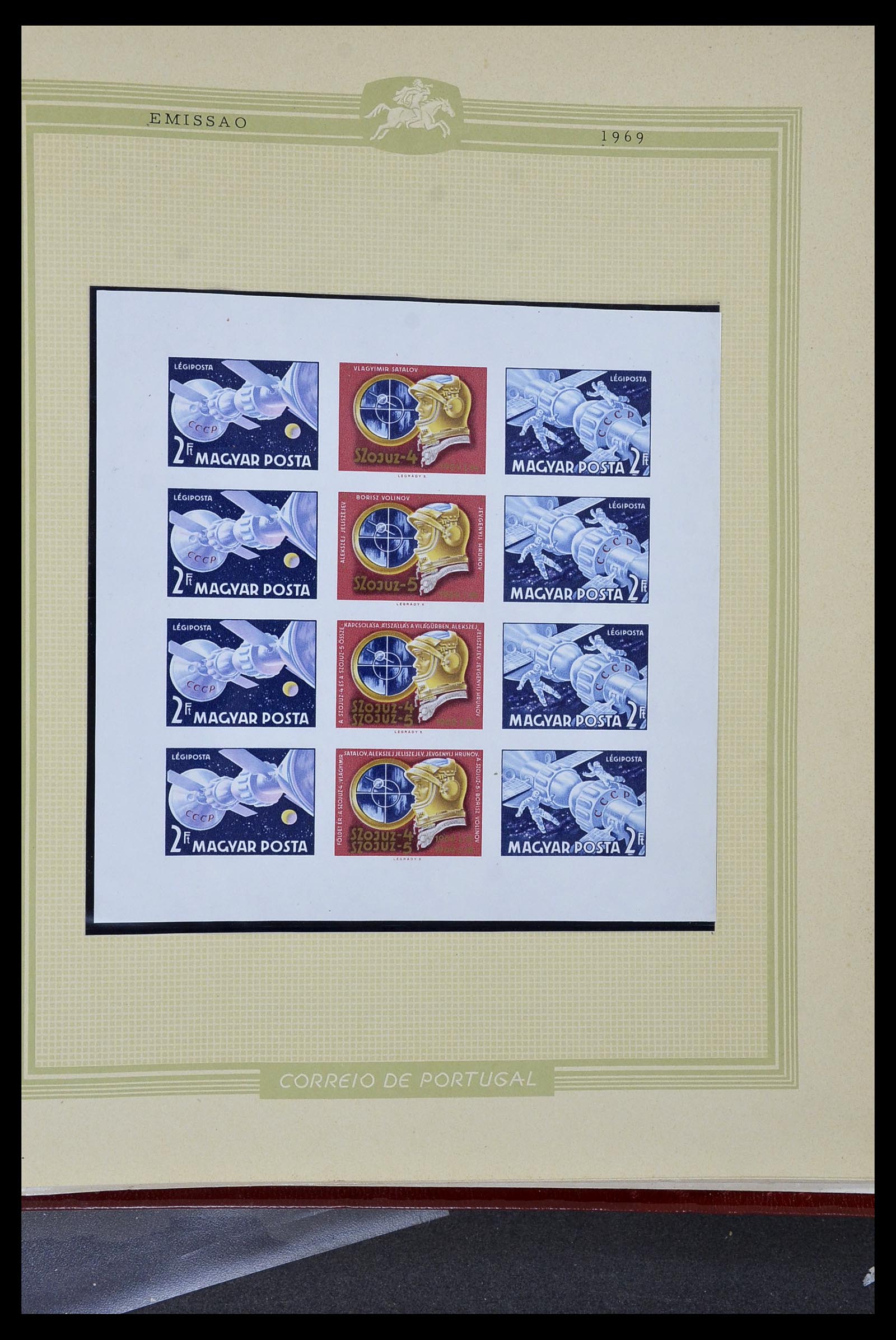 34230 324 - Postzegelverzameling 34230 Hongarije ONGETAND 1958-1970.