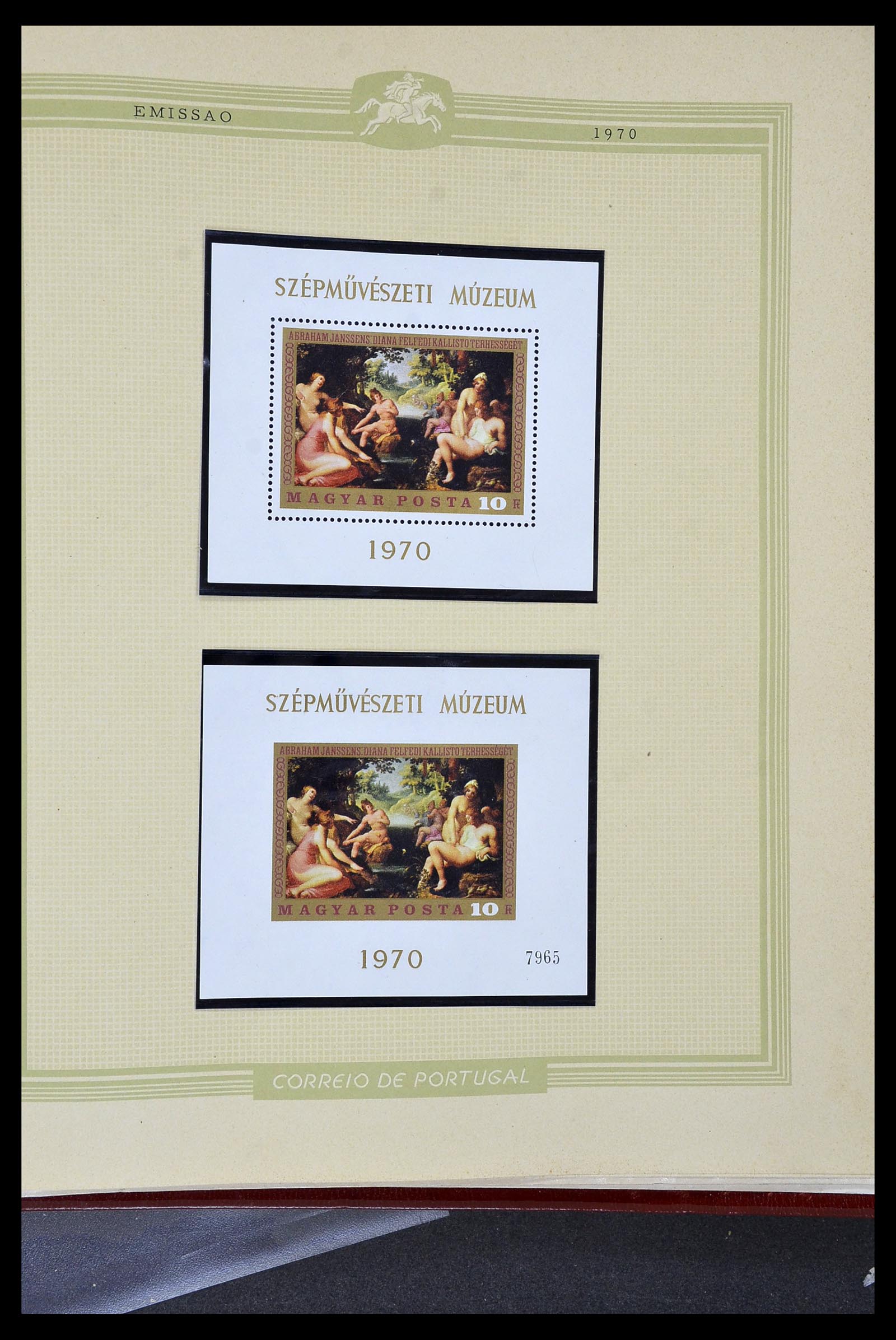 34230 329 - Postzegelverzameling 34230 Hongarije ONGETAND 1958-1970.