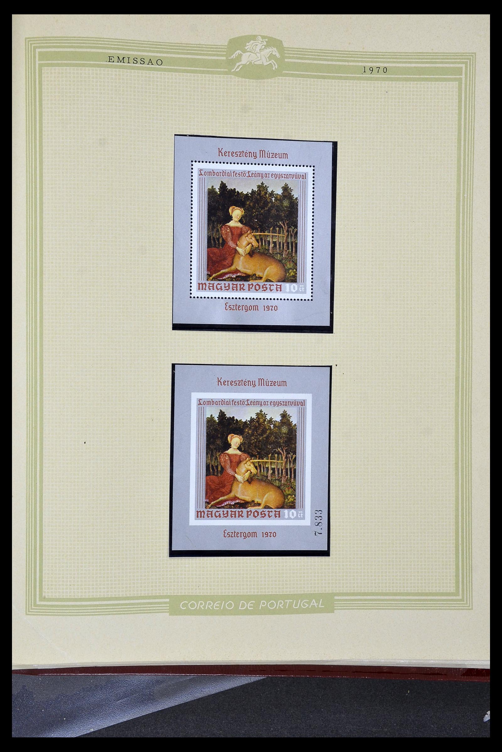 34230 330 - Postzegelverzameling 34230 Hongarije ONGETAND 1958-1970.
