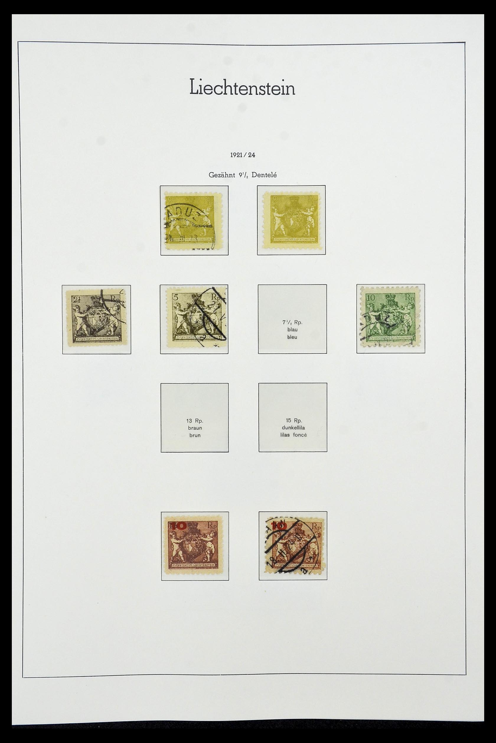 34231 006 - Stamp collection 34231 Liechtenstein 1912-2020!