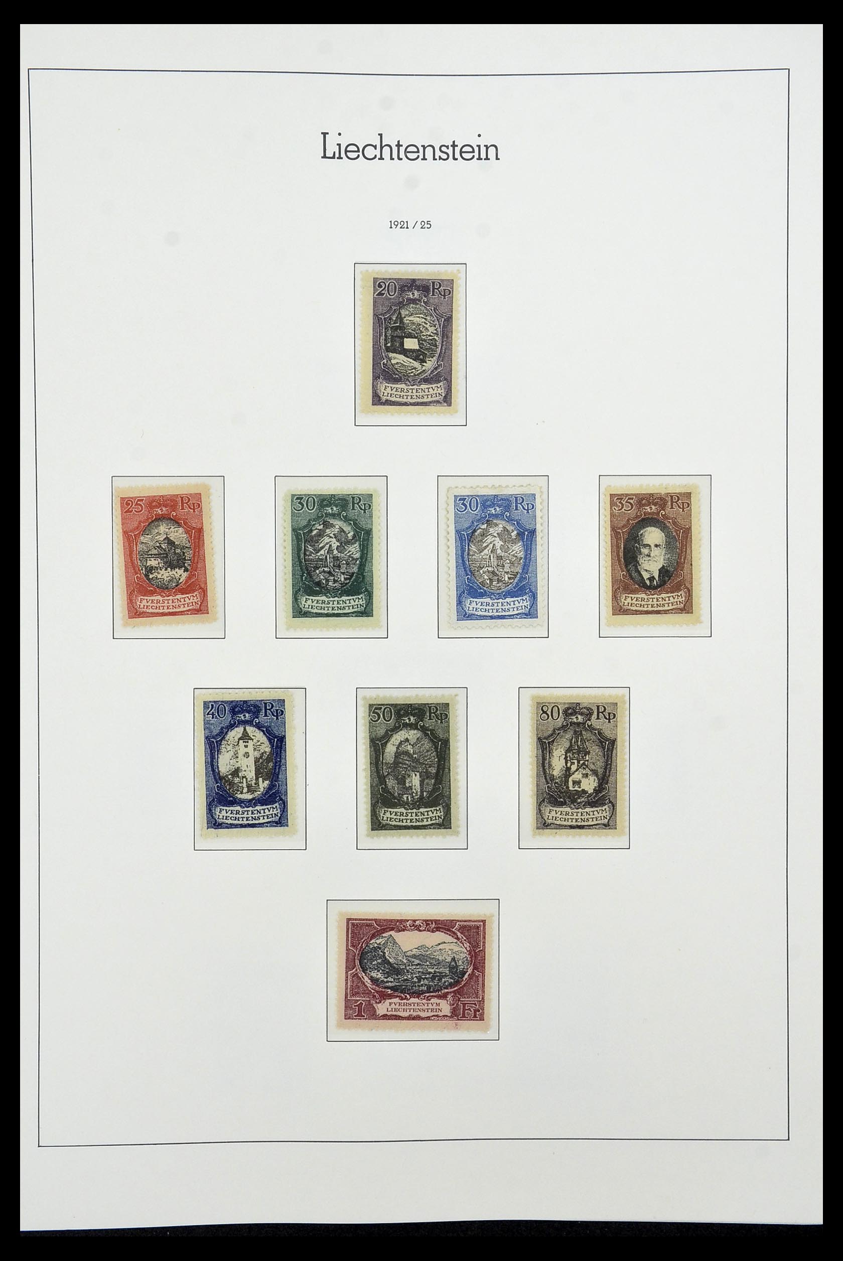 34231 008 - Stamp collection 34231 Liechtenstein 1912-2020!