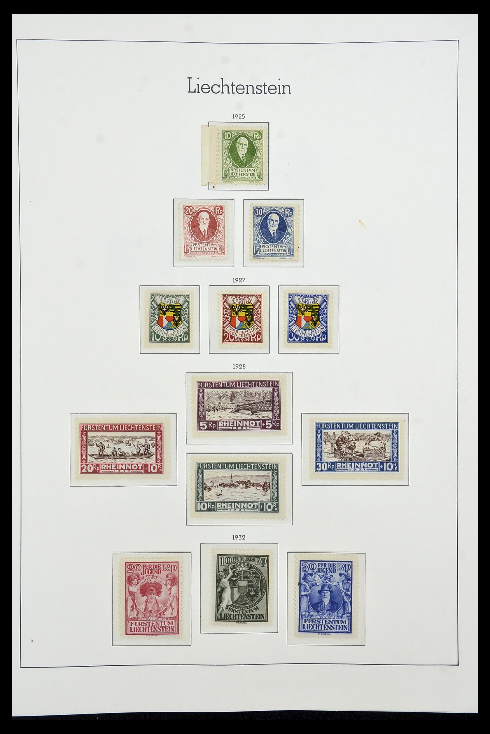 34231 009 - Stamp collection 34231 Liechtenstein 1912-2020!