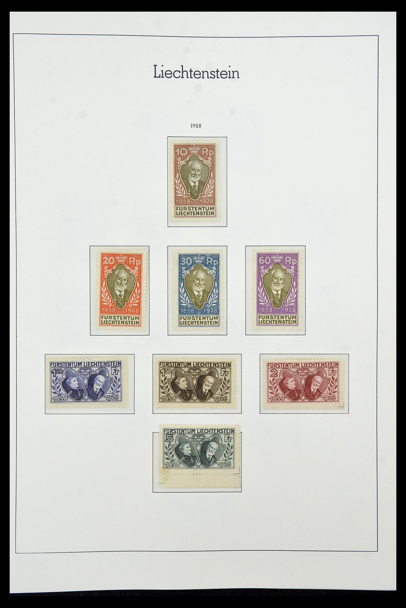 34231 011 - Stamp collection 34231 Liechtenstein 1912-2020!
