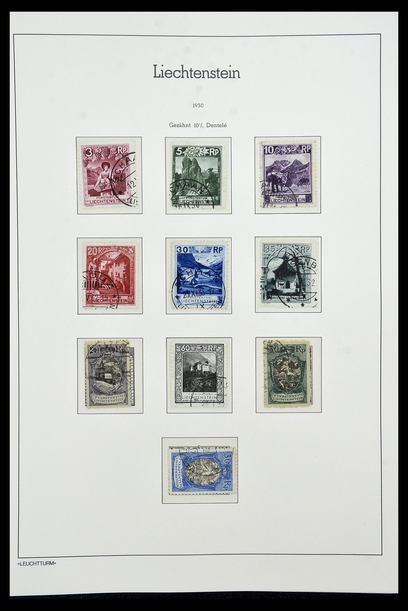 34231 013 - Stamp collection 34231 Liechtenstein 1912-2020!